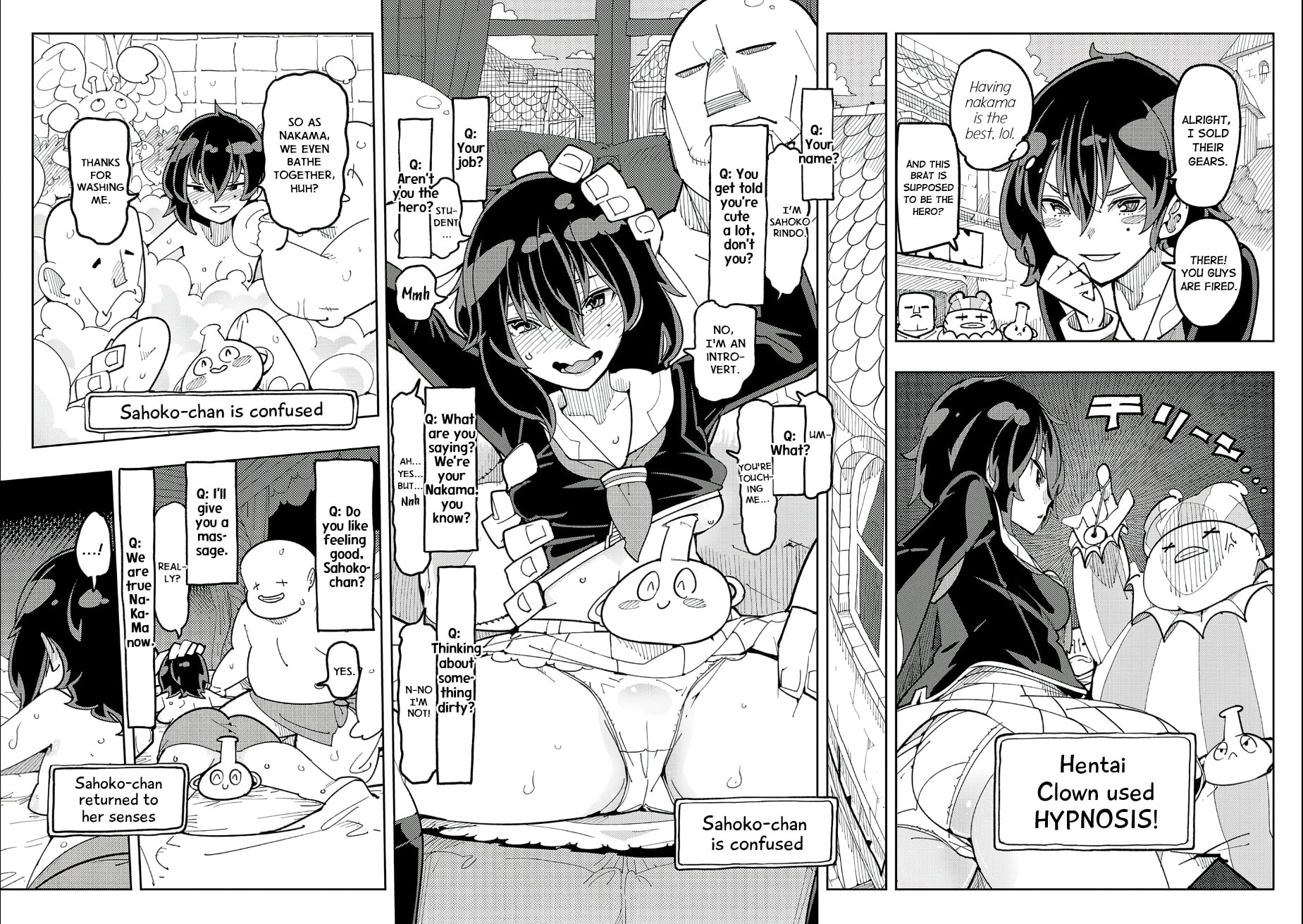 Sahoko Quest: Inkya Joshi, Shinshi Muke Doujin RPG Sekai de Yuusha ni Naru Chapter 1.5 page 2 - 