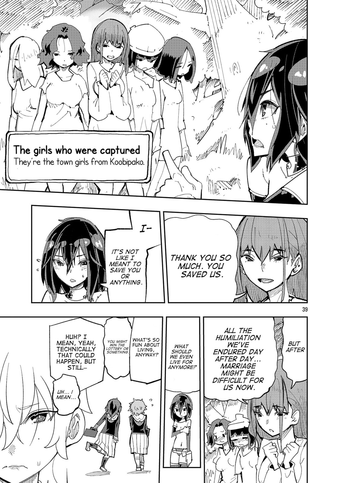 Sahoko Quest: Inkya Joshi, Shinshi Muke Doujin RPG Sekai de Yuusha ni Naru Chapter 1 page 35 - 