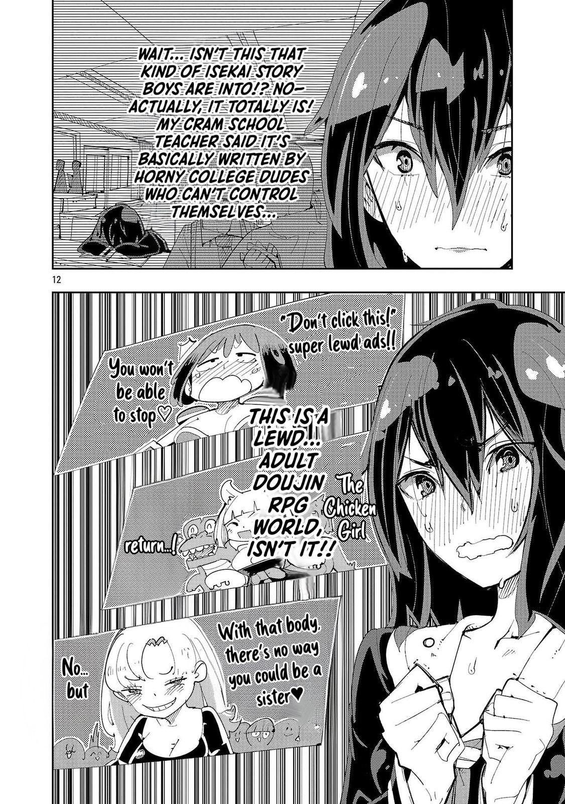 Sahoko Quest: Inkya Joshi, Shinshi Muke Doujin RPG Sekai de Yuusha ni Naru Chapter 1 page 10 - 