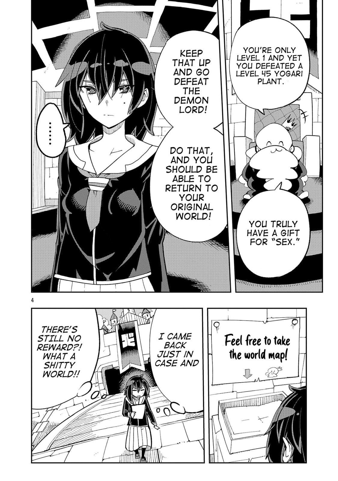 Sahoko Quest: Inkya Joshi, Shinshi Muke Doujin RPG Sekai de Yuusha ni Naru Chapter 2 page 4 - 