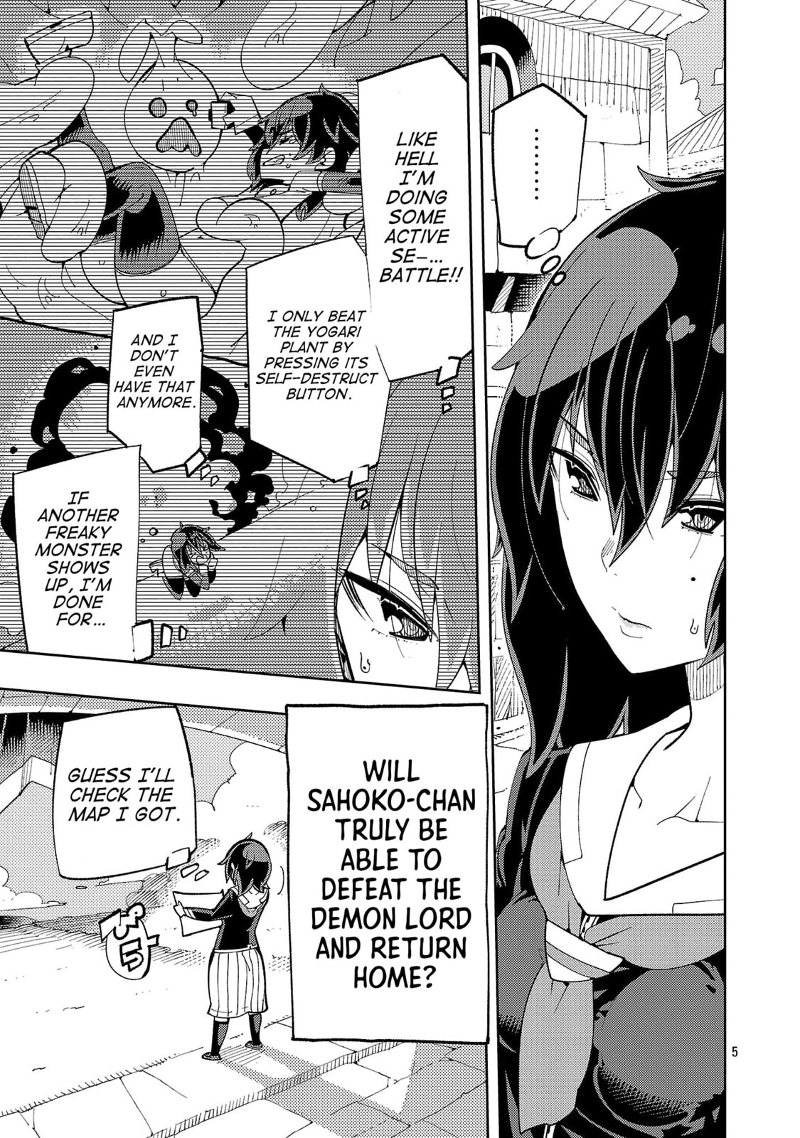 Sahoko Quest: Inkya Joshi, Shinshi Muke Doujin RPG Sekai de Yuusha ni Naru Chapter 2 page 5 - 