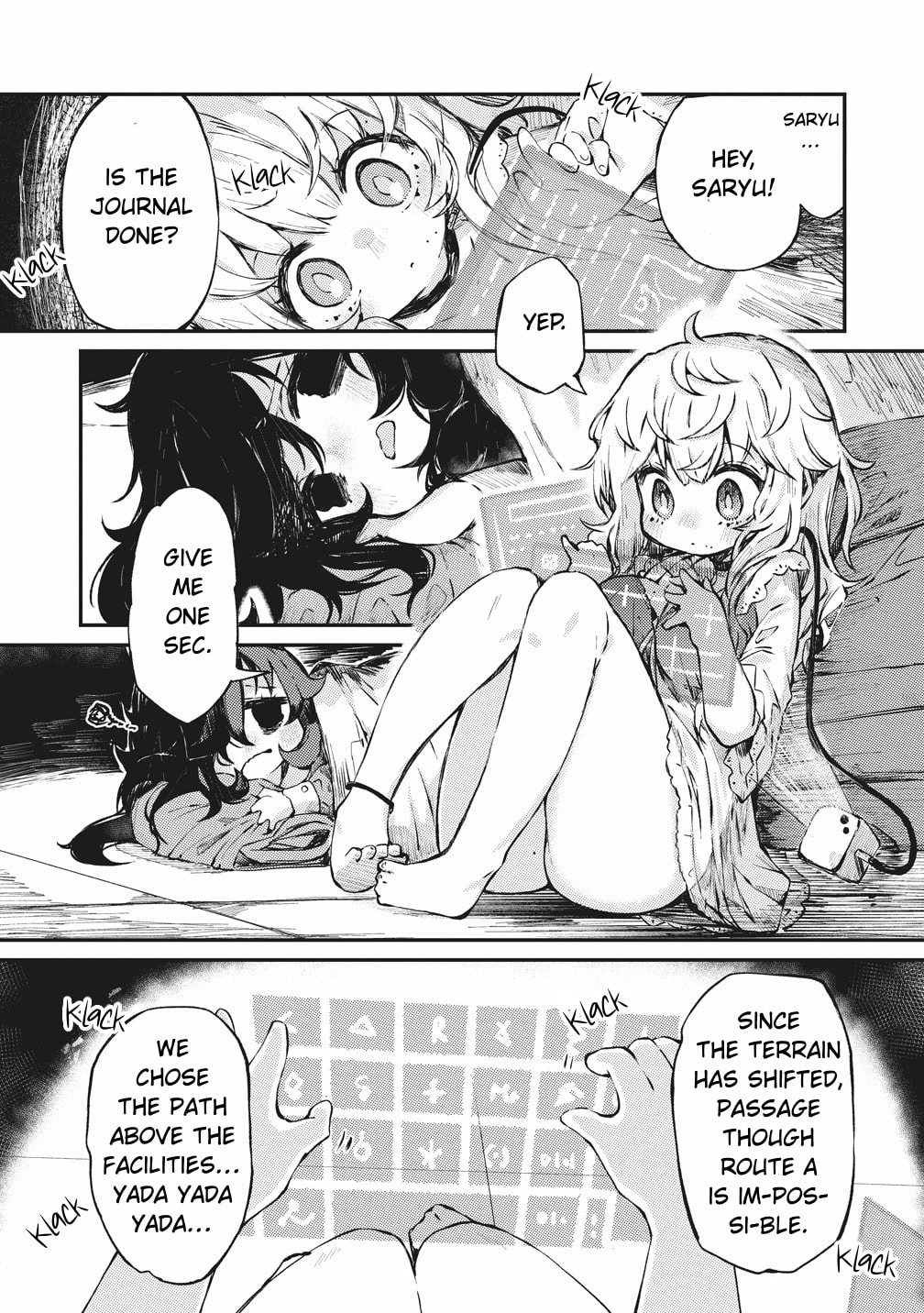 Saihate no Tou, Iya hate no Shoujo-tachi Chapter 1 page 17 - 