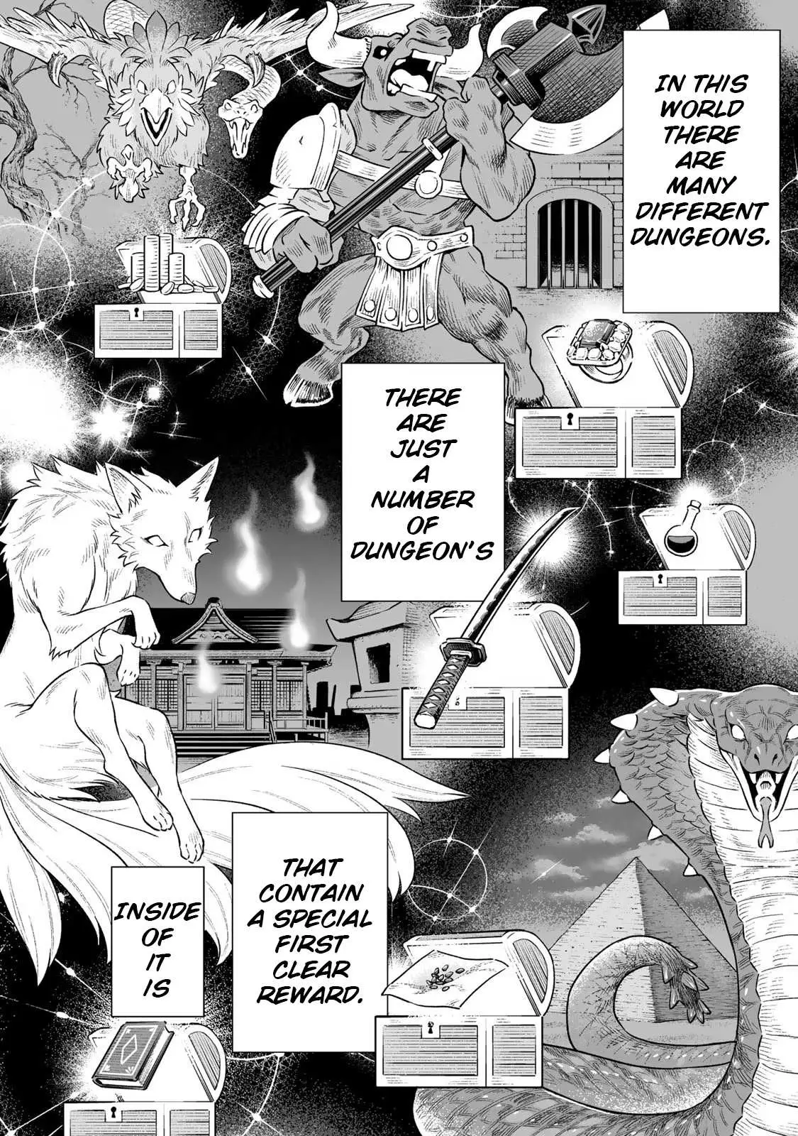 Saijaku Na Boku Wa "kabenuke Bugs" De Nariagaru ~Kabe Wo Surinuketara, Shokai Clear Houshuu Wo Mugen Kaishuu Dekimashita!~ Chapter 2 page 24 - 
