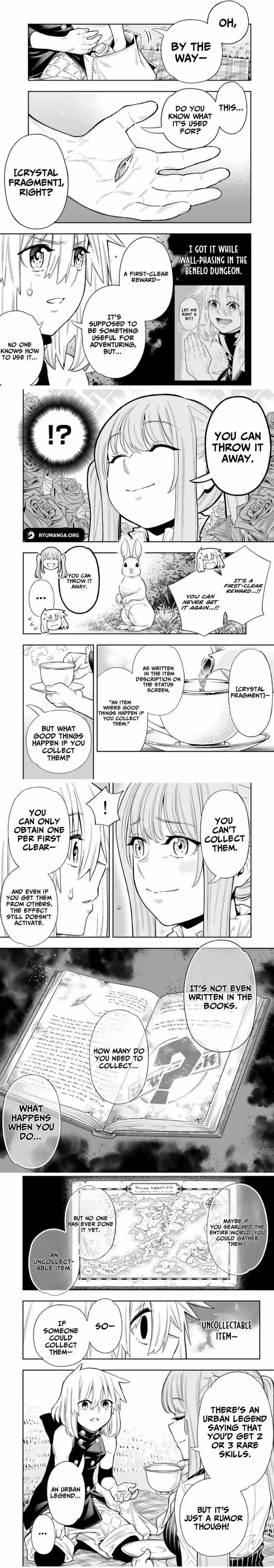 Saijaku Na Boku Wa "kabenuke Bugs" De Nariagaru ~Kabe Wo Surinuketara, Shokai Clear Houshuu Wo Mugen Kaishuu Dekimashita!~ Chapter 42 page 4 - 