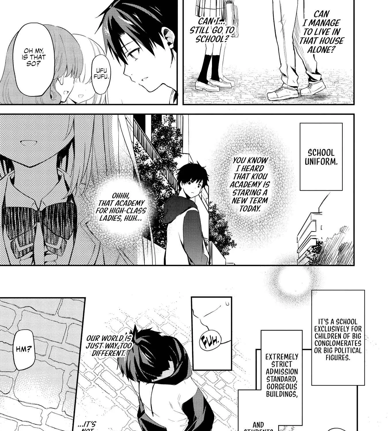 Saijo no Osewa Takane no Hana-darakena Meimon-kou de, Gakuin Ichi no Ojou-sama (Seikatsu Nouryoku Kaimu) wo Kagenagara Osewa suru Koto ni Narimashita Chapter 1 page 15 - 