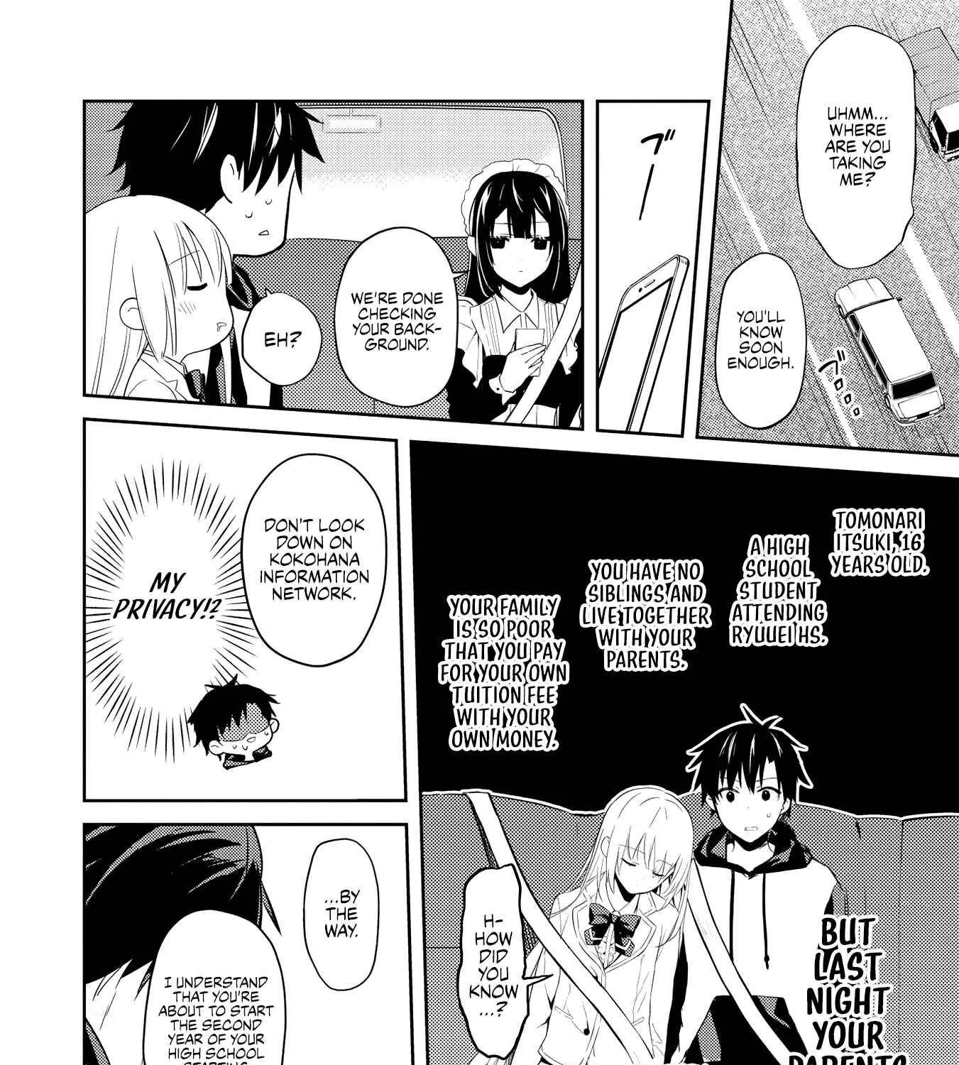Saijo no Osewa Takane no Hana-darakena Meimon-kou de, Gakuin Ichi no Ojou-sama (Seikatsu Nouryoku Kaimu) wo Kagenagara Osewa suru Koto ni Narimashita Chapter 1 page 61 - 