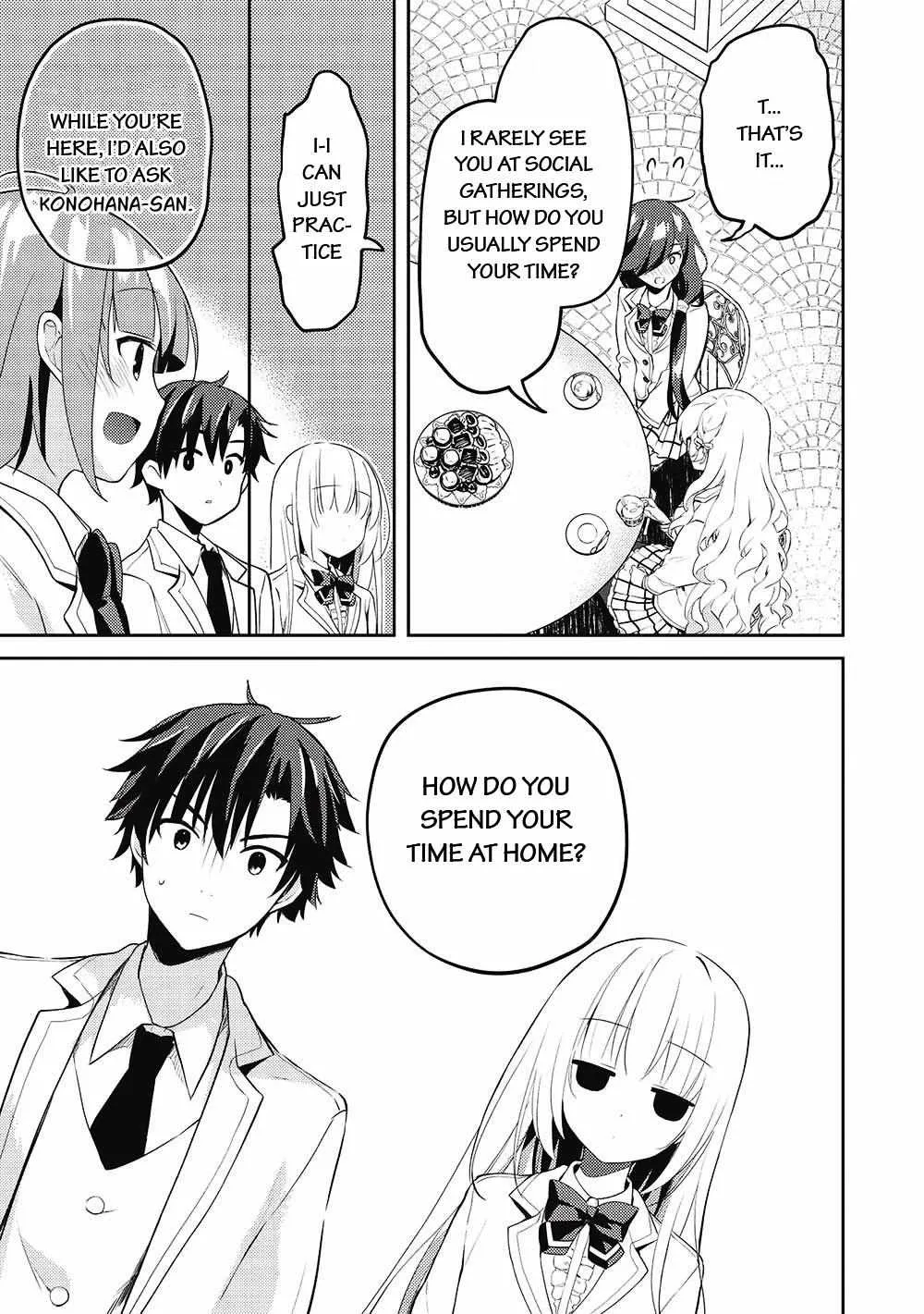 Saijo no Osewa Takane no Hana-darakena Meimon-kou de, Gakuin Ichi no Ojou-sama (Seikatsu Nouryoku Kaimu) wo Kagenagara Osewa suru Koto ni Narimashita Chapter 10 page 24 - 