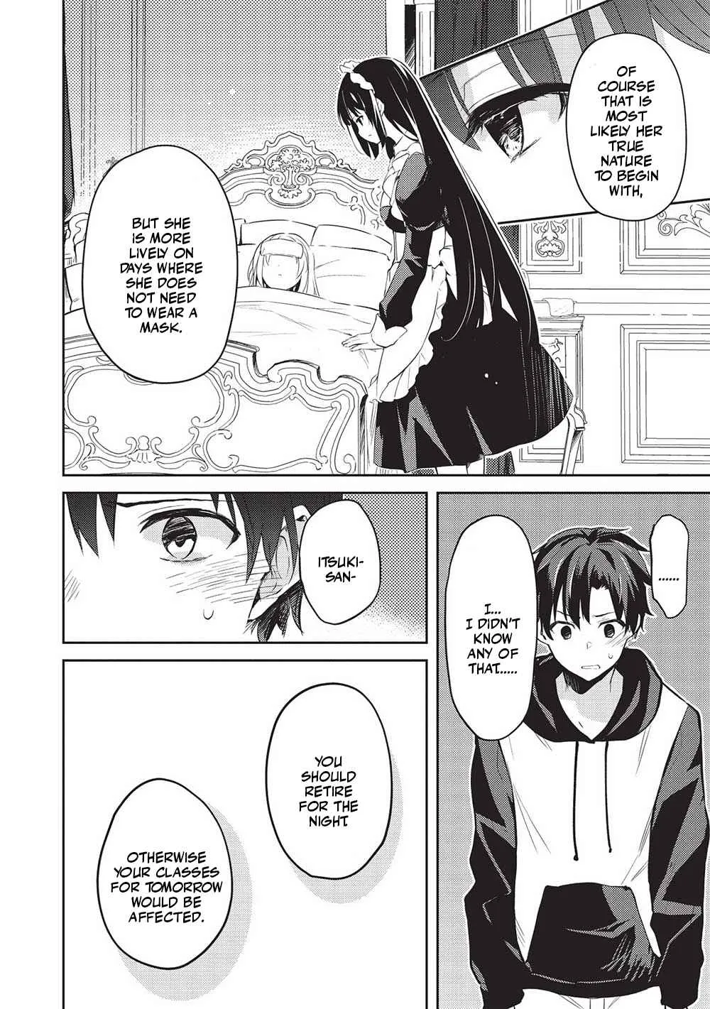 Saijo no Osewa Takane no Hana-darakena Meimon-kou de, Gakuin Ichi no Ojou-sama (Seikatsu Nouryoku Kaimu) wo Kagenagara Osewa suru Koto ni Narimashita Chapter 12 page 8 - 
