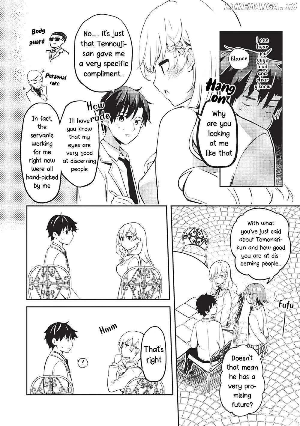 Saijo no Osewa Takane no Hana-darakena Meimon-kou de, Gakuin Ichi no Ojou-sama (Seikatsu Nouryoku Kaimu) wo Kagenagara Osewa suru Koto ni Narimashita Chapter 16 page 11 - 