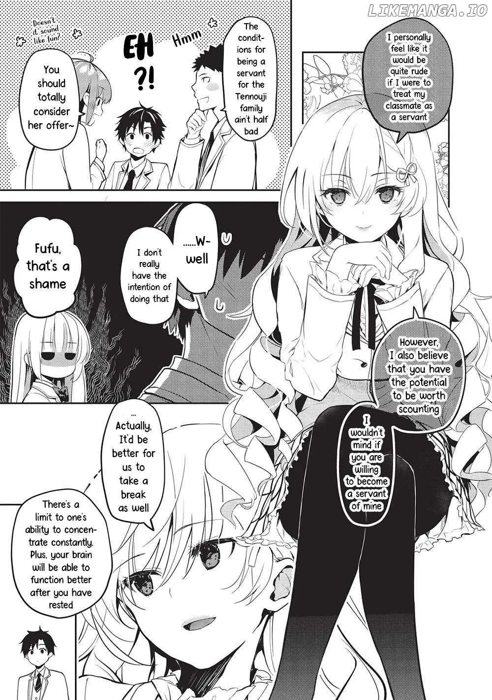 Saijo no Osewa Takane no Hana-darakena Meimon-kou de, Gakuin Ichi no Ojou-sama (Seikatsu Nouryoku Kaimu) wo Kagenagara Osewa suru Koto ni Narimashita Chapter 16 page 12 - 