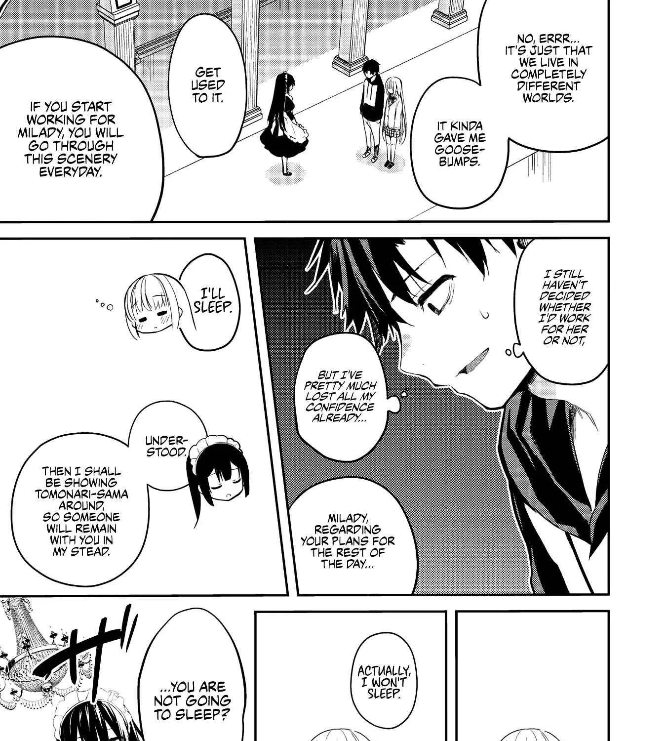 Saijo no Osewa Takane no Hana-darakena Meimon-kou de, Gakuin Ichi no Ojou-sama (Seikatsu Nouryoku Kaimu) wo Kagenagara Osewa suru Koto ni Narimashita Chapter 2.1 page 12 - 