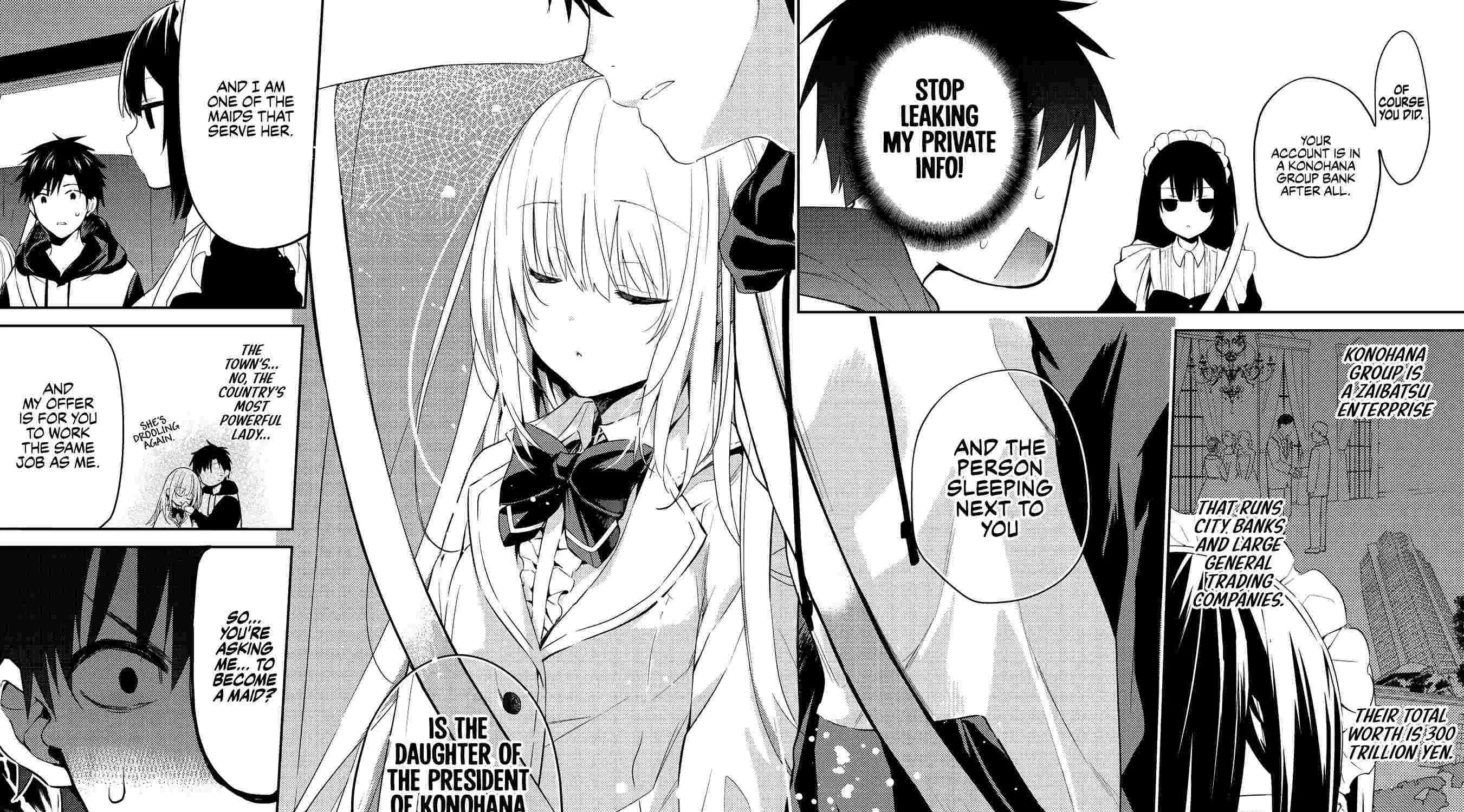 Saijo no Osewa Takane no Hana-darakena Meimon-kou de, Gakuin Ichi no Ojou-sama (Seikatsu Nouryoku Kaimu) wo Kagenagara Osewa suru Koto ni Narimashita Chapter 2.1 page 4 - 