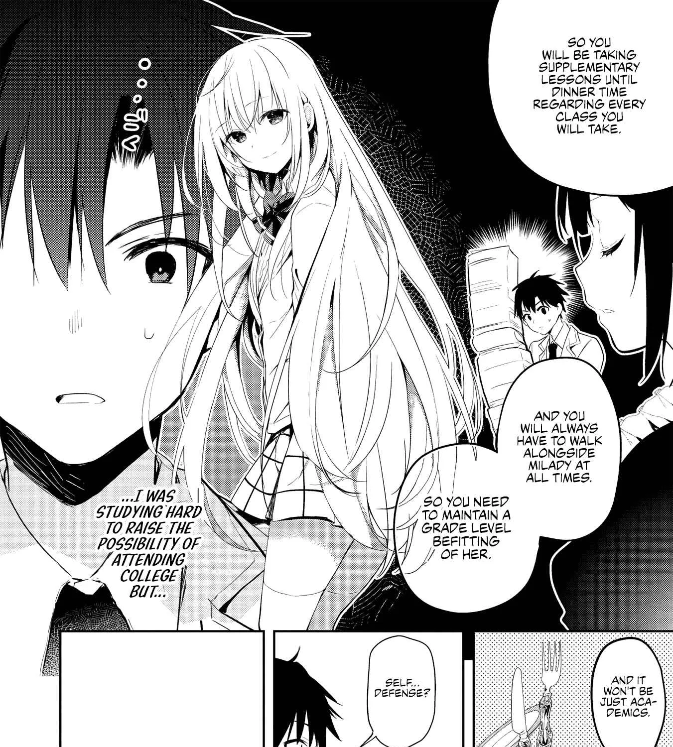 Saijo no Osewa Takane no Hana-darakena Meimon-kou de, Gakuin Ichi no Ojou-sama (Seikatsu Nouryoku Kaimu) wo Kagenagara Osewa suru Koto ni Narimashita Chapter 2.2 page 28 - 