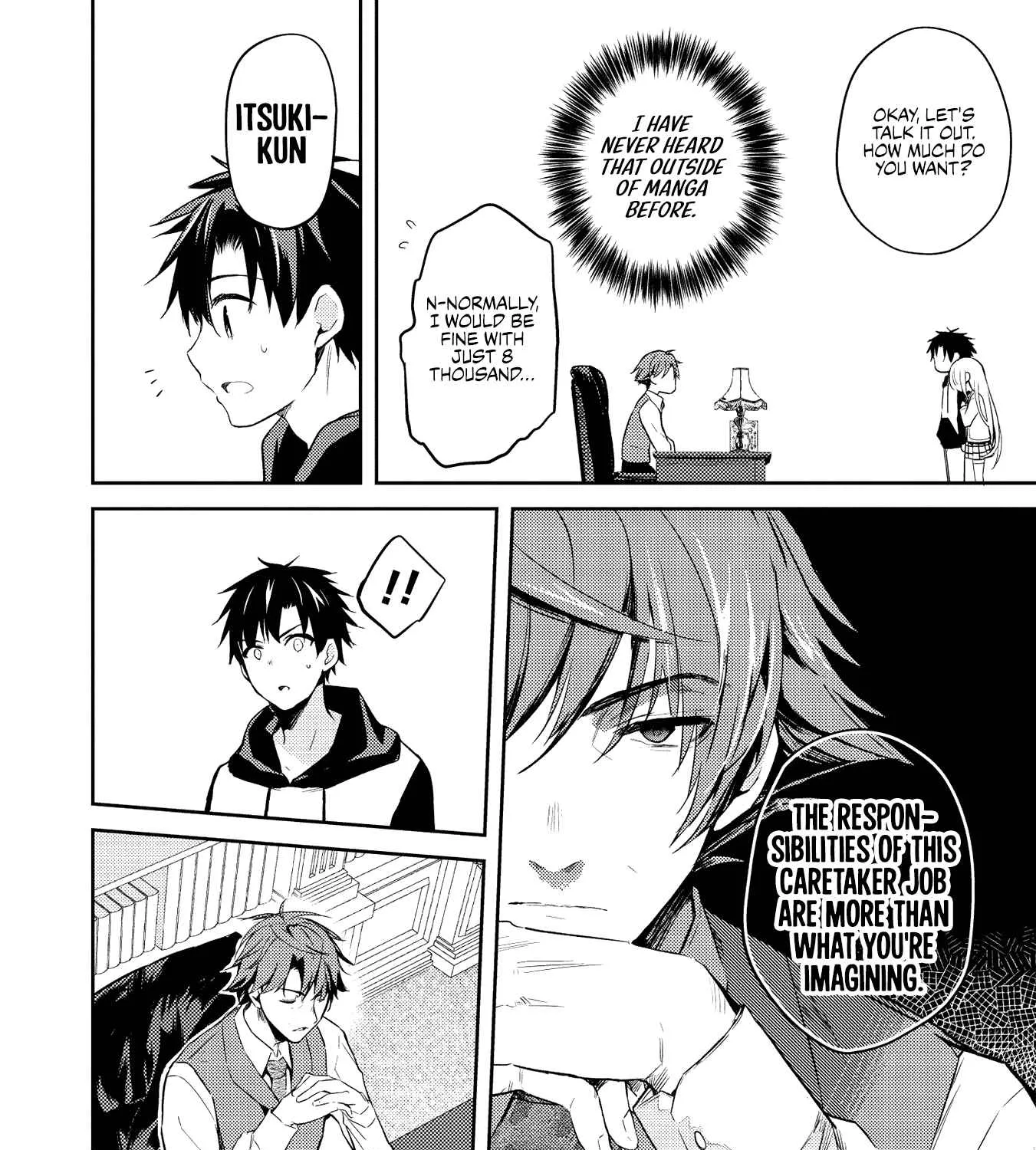 Saijo no Osewa Takane no Hana-darakena Meimon-kou de, Gakuin Ichi no Ojou-sama (Seikatsu Nouryoku Kaimu) wo Kagenagara Osewa suru Koto ni Narimashita Chapter 2.2 page 4 - 