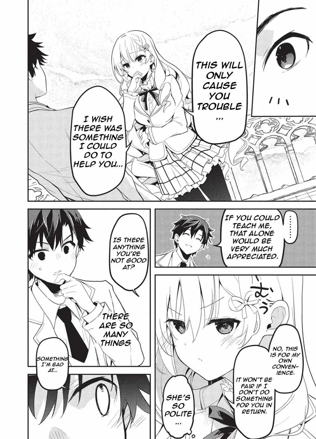 Saijo no Osewa Takane no Hana-darakena Meimon-kou de, Gakuin Ichi no Ojou-sama (Seikatsu Nouryoku Kaimu) wo Kagenagara Osewa suru Koto ni Narimashita Chapter 24 page 47 - 