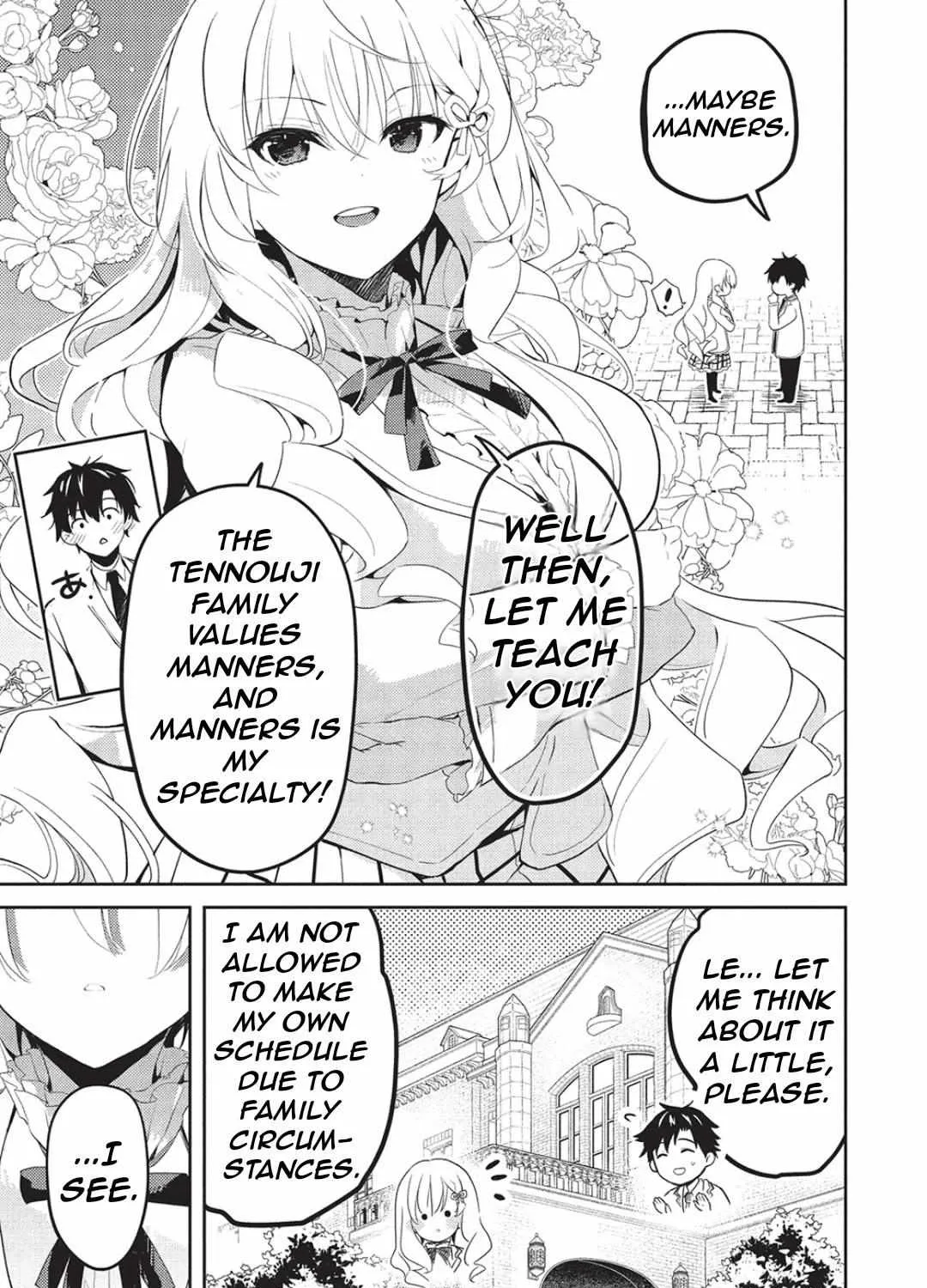 Saijo no Osewa Takane no Hana-darakena Meimon-kou de, Gakuin Ichi no Ojou-sama (Seikatsu Nouryoku Kaimu) wo Kagenagara Osewa suru Koto ni Narimashita Chapter 24 page 49 - 