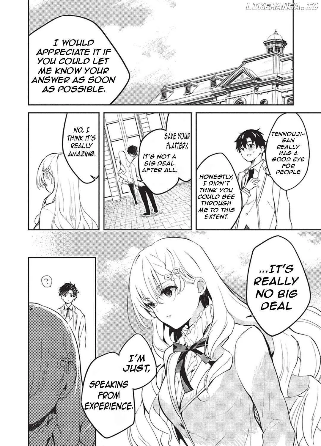 Saijo no Osewa Takane no Hana-darakena Meimon-kou de, Gakuin Ichi no Ojou-sama (Seikatsu Nouryoku Kaimu) wo Kagenagara Osewa suru Koto ni Narimashita Chapter 25 page 8 - 