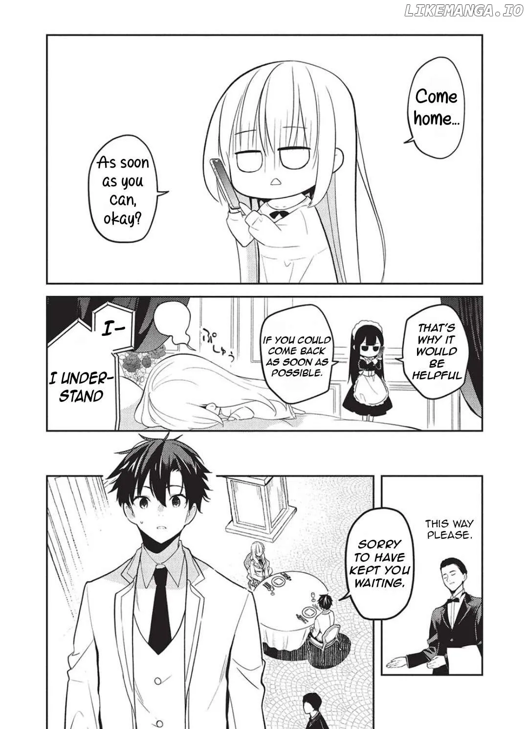 Saijo no Osewa Takane no Hana-darakena Meimon-kou de, Gakuin Ichi no Ojou-sama (Seikatsu Nouryoku Kaimu) wo Kagenagara Osewa suru Koto ni Narimashita Chapter 26 page 35 - 