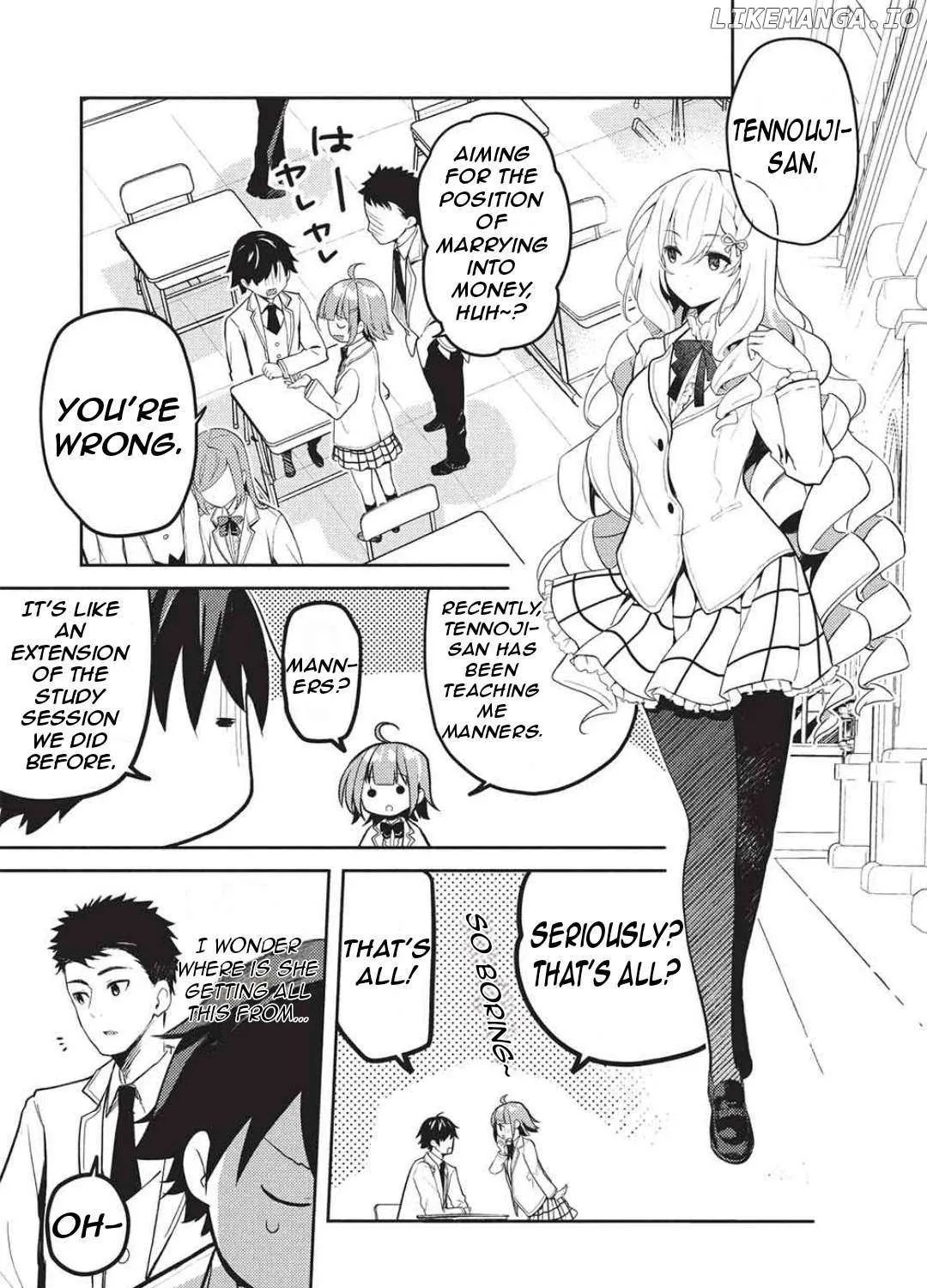Saijo no Osewa Takane no Hana-darakena Meimon-kou de, Gakuin Ichi no Ojou-sama (Seikatsu Nouryoku Kaimu) wo Kagenagara Osewa suru Koto ni Narimashita Chapter 27 page 42 - 