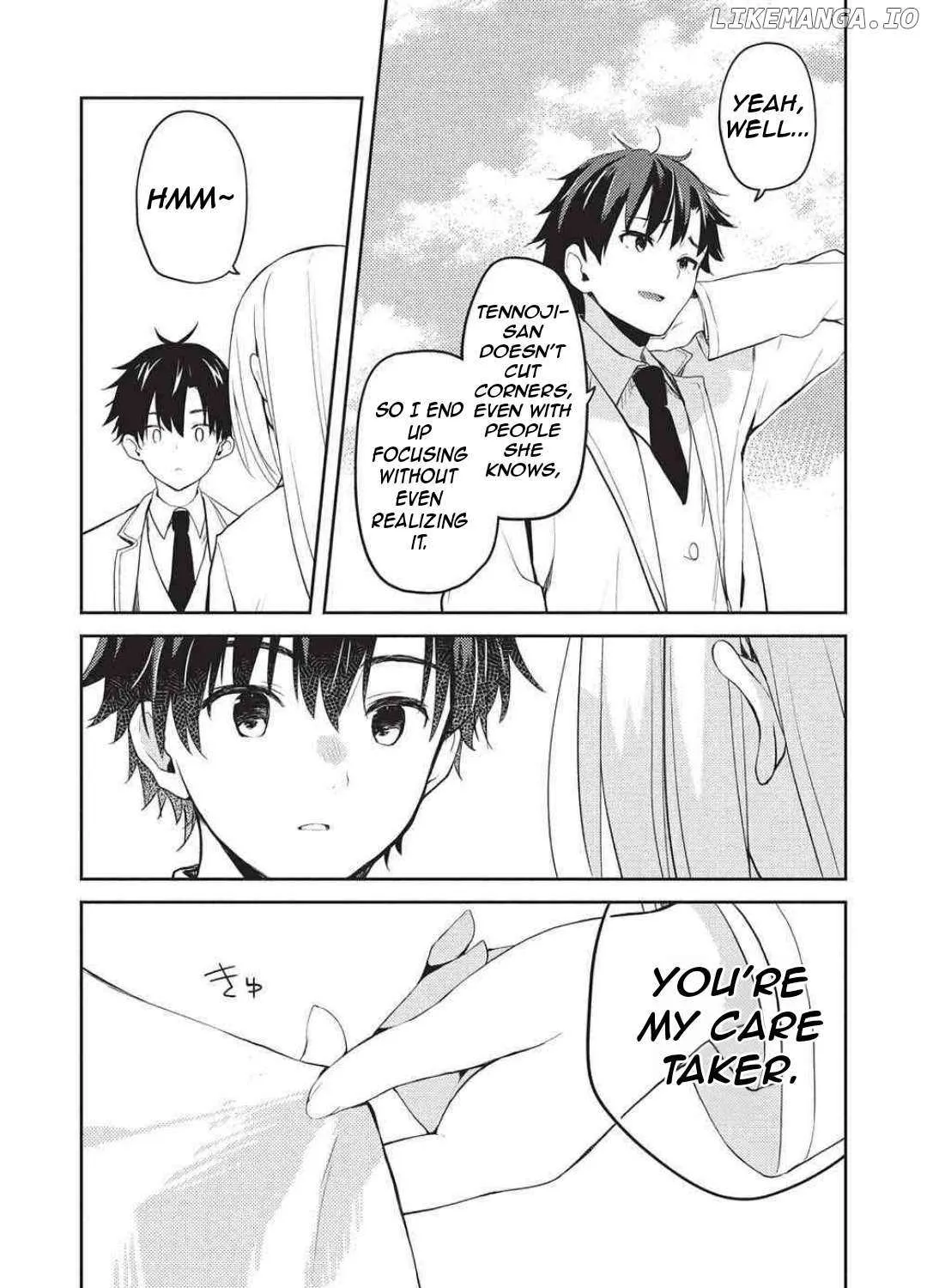 Saijo no Osewa Takane no Hana-darakena Meimon-kou de, Gakuin Ichi no Ojou-sama (Seikatsu Nouryoku Kaimu) wo Kagenagara Osewa suru Koto ni Narimashita Chapter 27 page 58 - 
