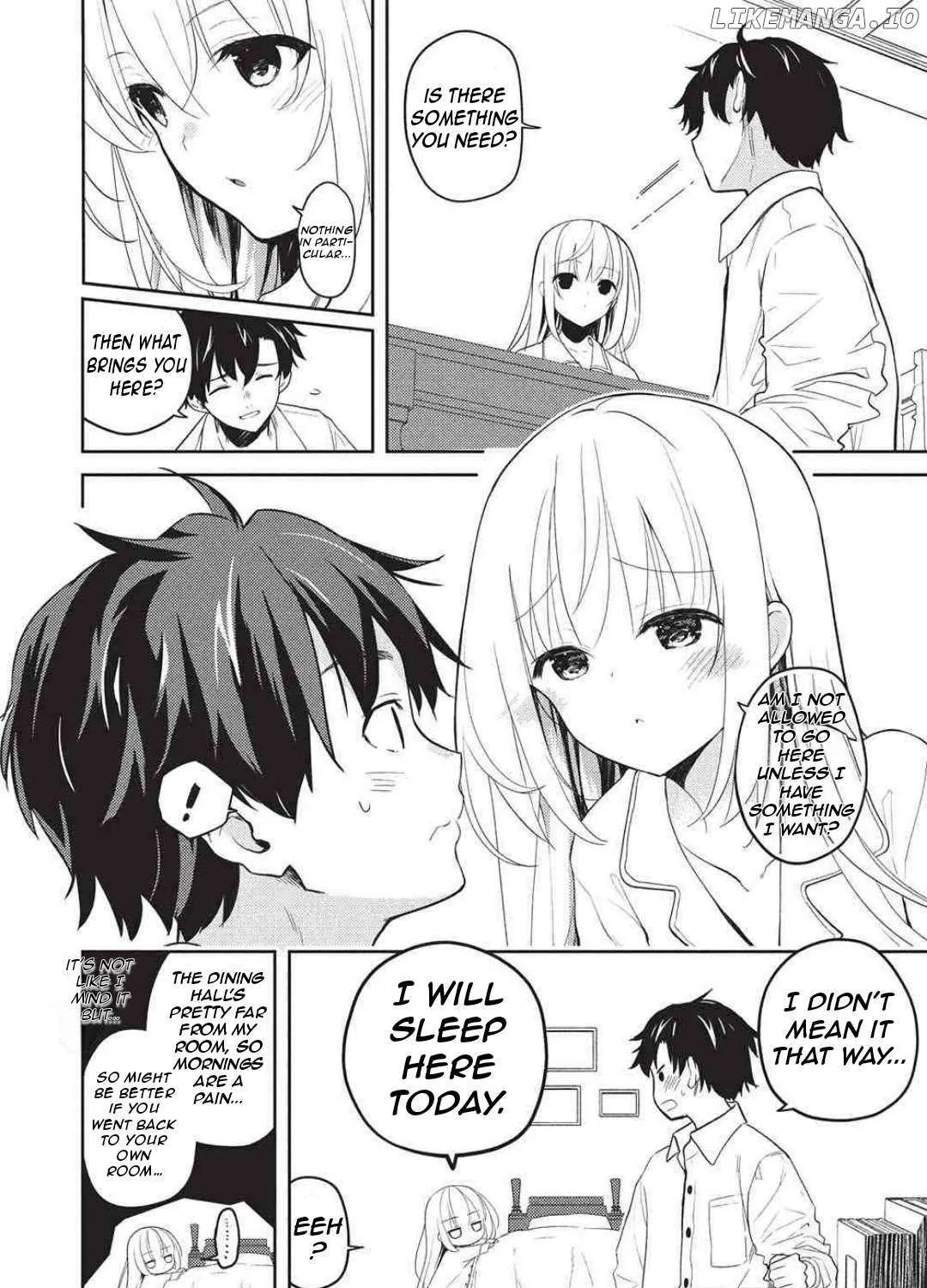 Saijo no Osewa Takane no Hana-darakena Meimon-kou de, Gakuin Ichi no Ojou-sama (Seikatsu Nouryoku Kaimu) wo Kagenagara Osewa suru Koto ni Narimashita Chapter 27 page 8 - 