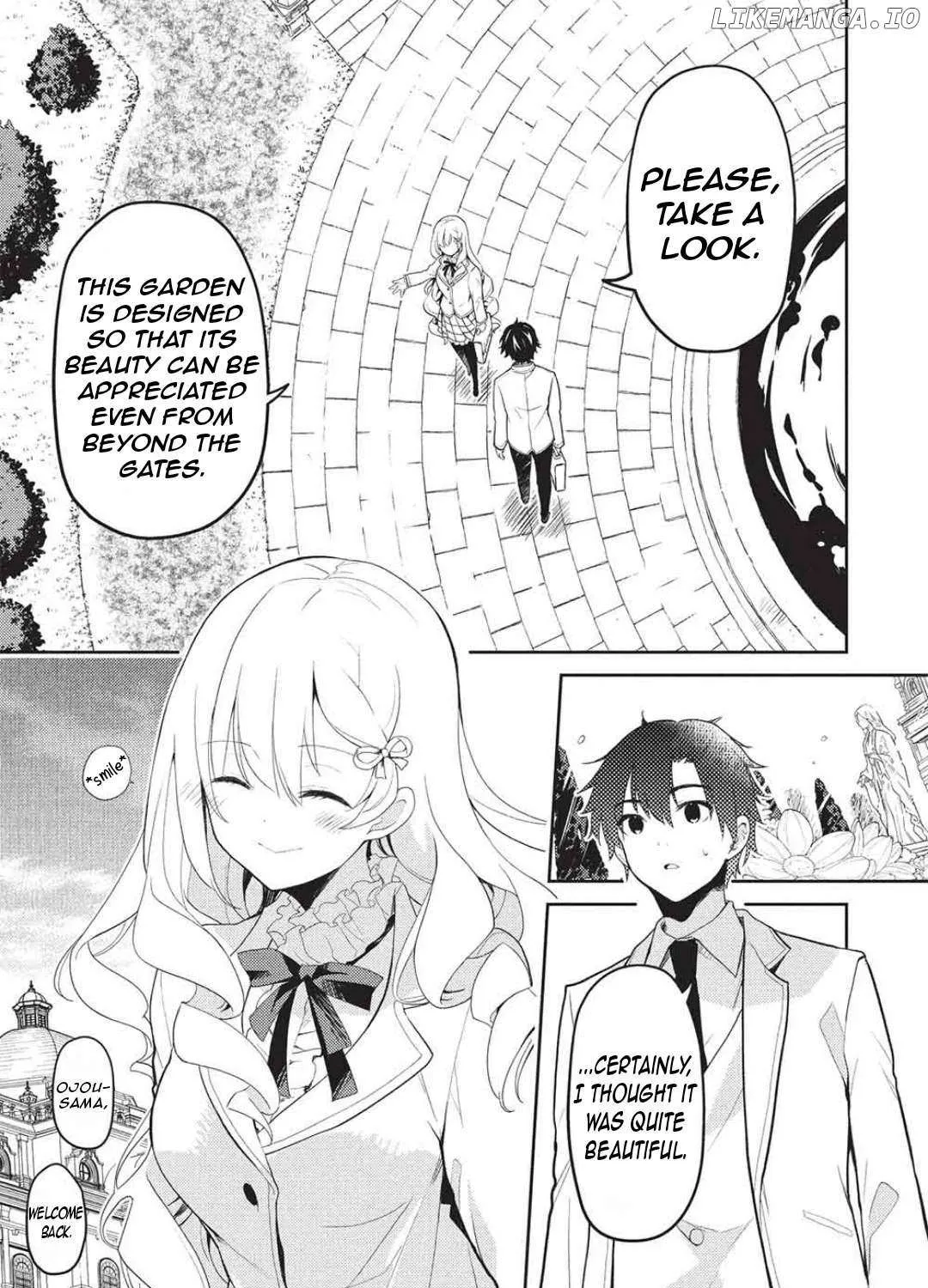 Saijo no Osewa Takane no Hana-darakena Meimon-kou de, Gakuin Ichi no Ojou-sama (Seikatsu Nouryoku Kaimu) wo Kagenagara Osewa suru Koto ni Narimashita Chapter 28 page 11 - 