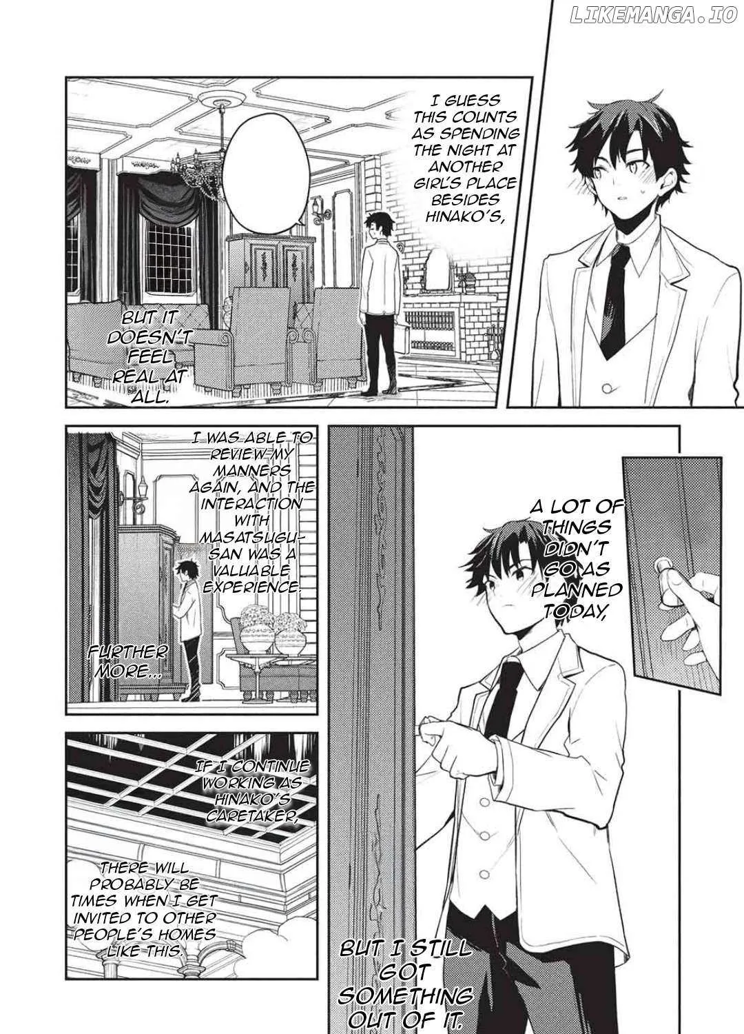 Saijo no Osewa Takane no Hana-darakena Meimon-kou de, Gakuin Ichi no Ojou-sama (Seikatsu Nouryoku Kaimu) wo Kagenagara Osewa suru Koto ni Narimashita Chapter 28 page 56 - 