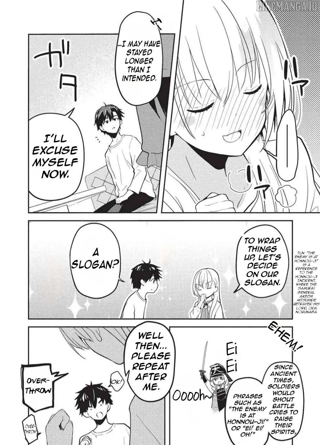 Saijo no Osewa Takane no Hana-darakena Meimon-kou de, Gakuin Ichi no Ojou-sama (Seikatsu Nouryoku Kaimu) wo Kagenagara Osewa suru Koto ni Narimashita Chapter 30 page 18 - 