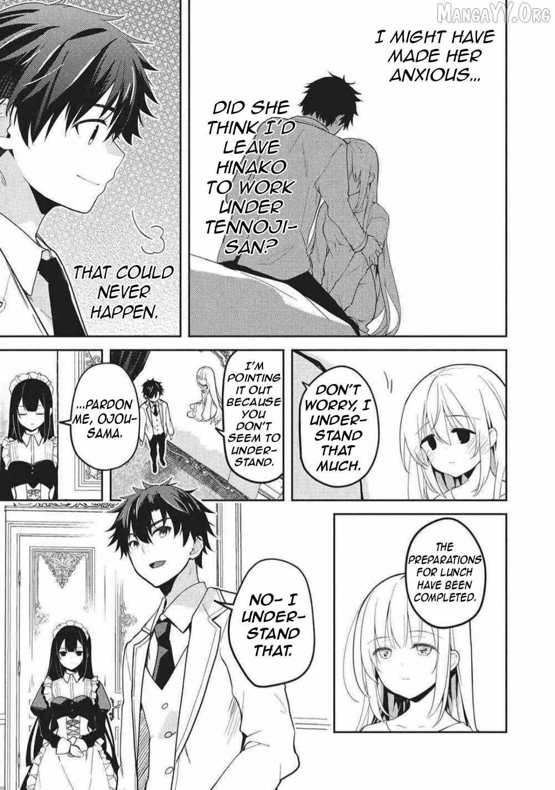 Saijo no Osewa Takane no Hana-darakena Meimon-kou de, Gakuin Ichi no Ojou-sama (Seikatsu Nouryoku Kaimu) wo Kagenagara Osewa suru Koto ni Narimashita Chapter 31 page 13 - 