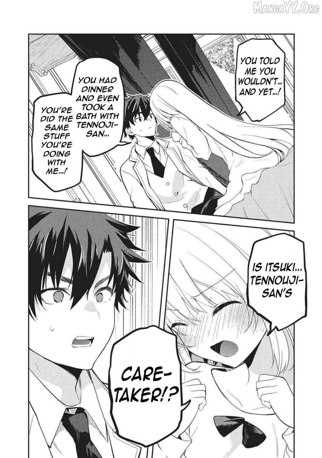 Saijo no Osewa Takane no Hana-darakena Meimon-kou de, Gakuin Ichi no Ojou-sama (Seikatsu Nouryoku Kaimu) wo Kagenagara Osewa suru Koto ni Narimashita Chapter 31 page 10 - 