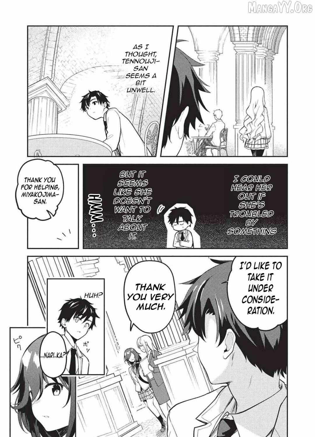 Saijo no Osewa Takane no Hana-darakena Meimon-kou de, Gakuin Ichi no Ojou-sama (Seikatsu Nouryoku Kaimu) wo Kagenagara Osewa suru Koto ni Narimashita Chapter 32 page 16 - 