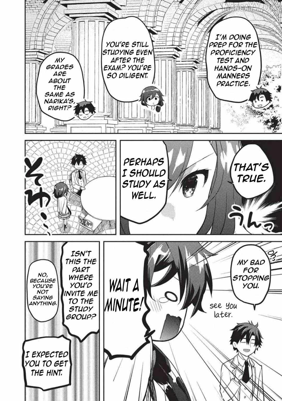 Saijo no Osewa Takane no Hana-darakena Meimon-kou de, Gakuin Ichi no Ojou-sama (Seikatsu Nouryoku Kaimu) wo Kagenagara Osewa suru Koto ni Narimashita Chapter 32 page 19 - 