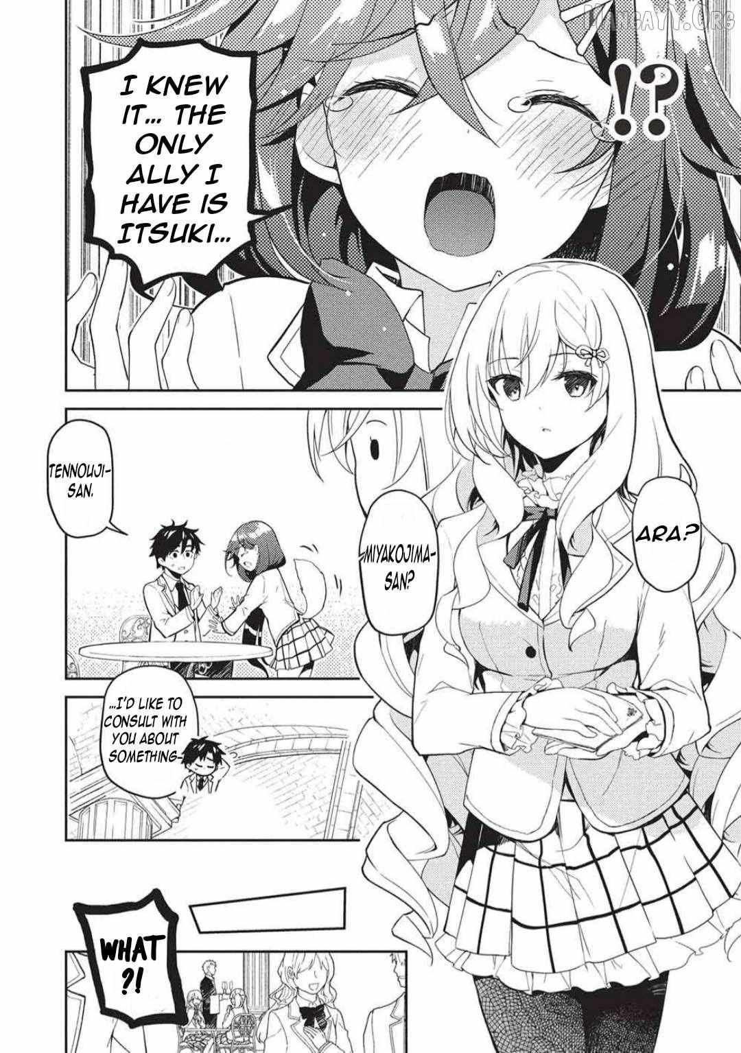 Saijo no Osewa Takane no Hana-darakena Meimon-kou de, Gakuin Ichi no Ojou-sama (Seikatsu Nouryoku Kaimu) wo Kagenagara Osewa suru Koto ni Narimashita Chapter 32 page 21 - 