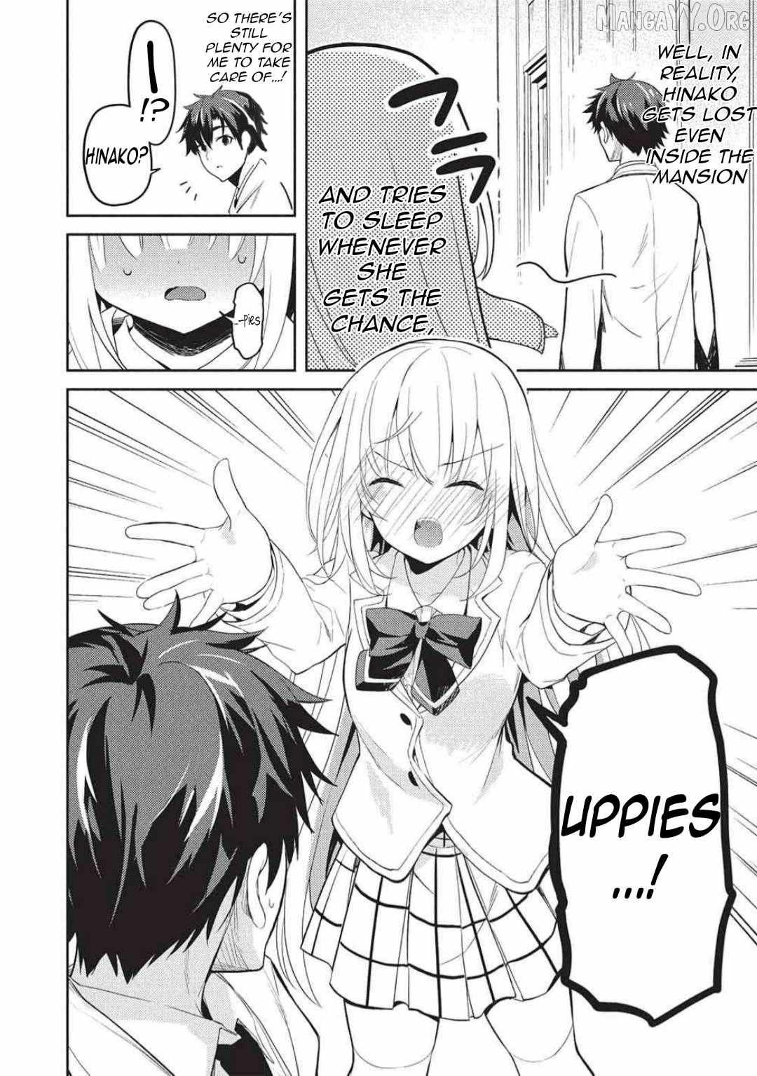 Saijo no Osewa Takane no Hana-darakena Meimon-kou de, Gakuin Ichi no Ojou-sama (Seikatsu Nouryoku Kaimu) wo Kagenagara Osewa suru Koto ni Narimashita Chapter 32 page 9 - 