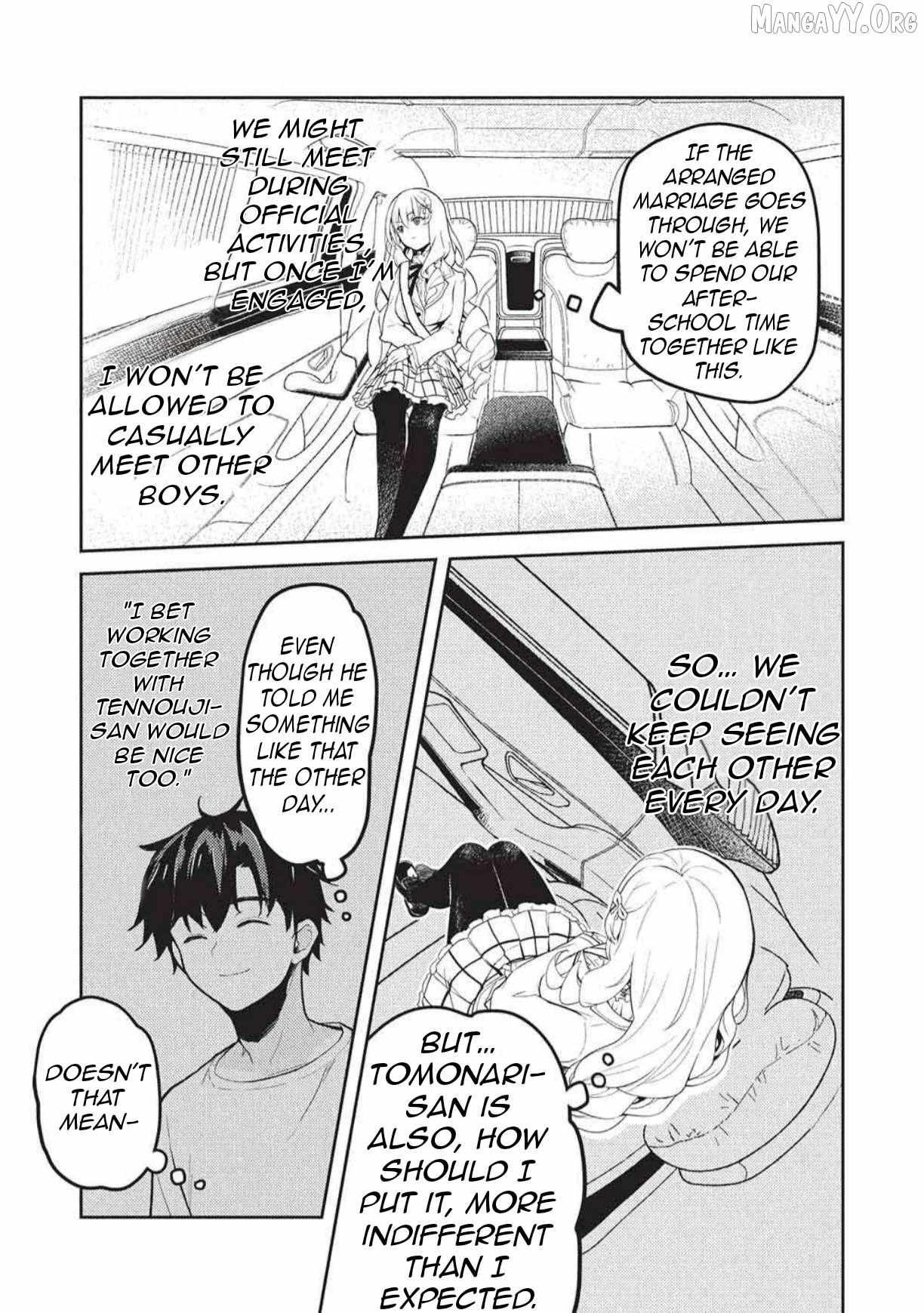 Saijo no Osewa Takane no Hana-darakena Meimon-kou de, Gakuin Ichi no Ojou-sama (Seikatsu Nouryoku Kaimu) wo Kagenagara Osewa suru Koto ni Narimashita Chapter 33 page 13 - 