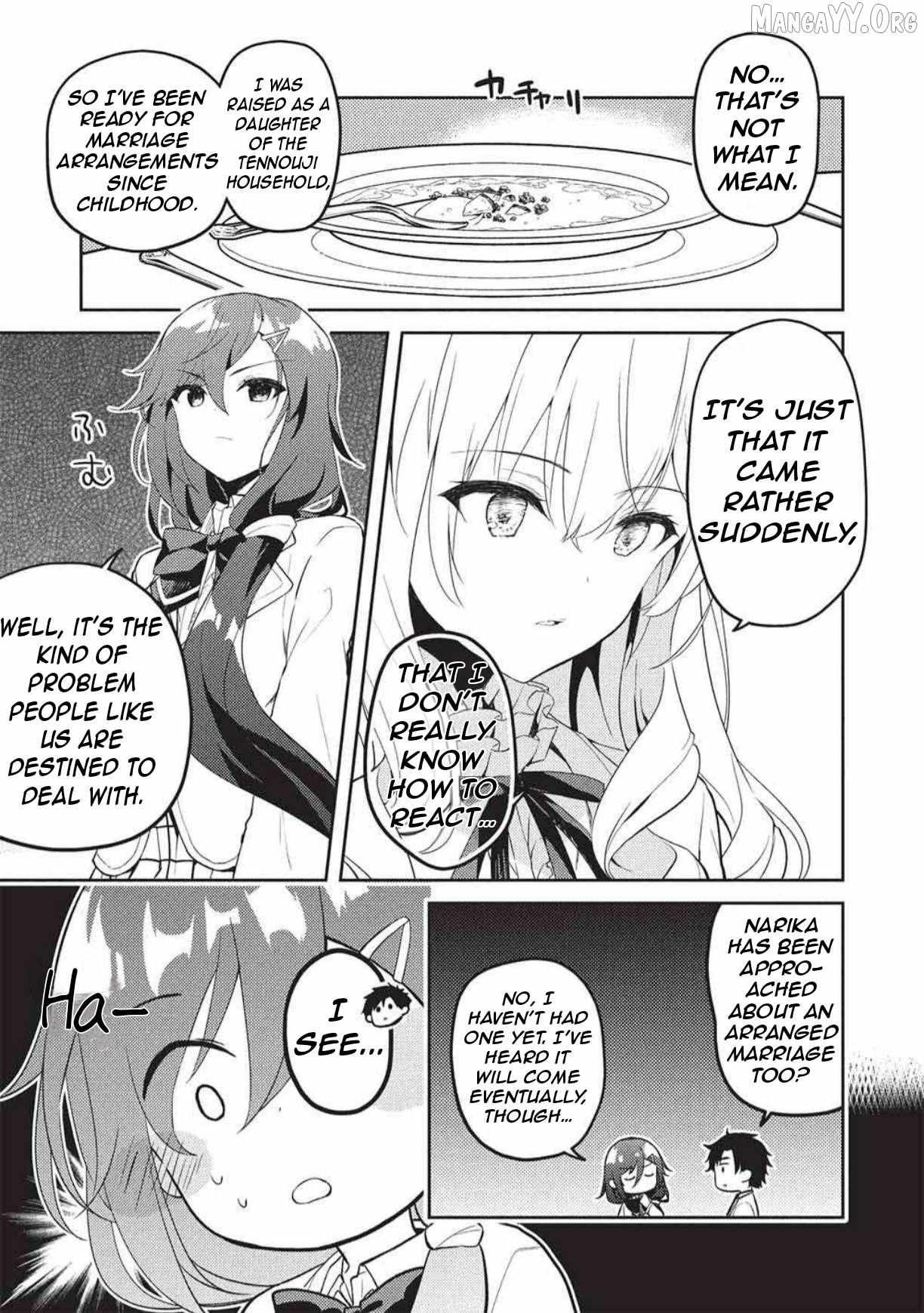 Saijo no Osewa Takane no Hana-darakena Meimon-kou de, Gakuin Ichi no Ojou-sama (Seikatsu Nouryoku Kaimu) wo Kagenagara Osewa suru Koto ni Narimashita Chapter 33 page 7 - 