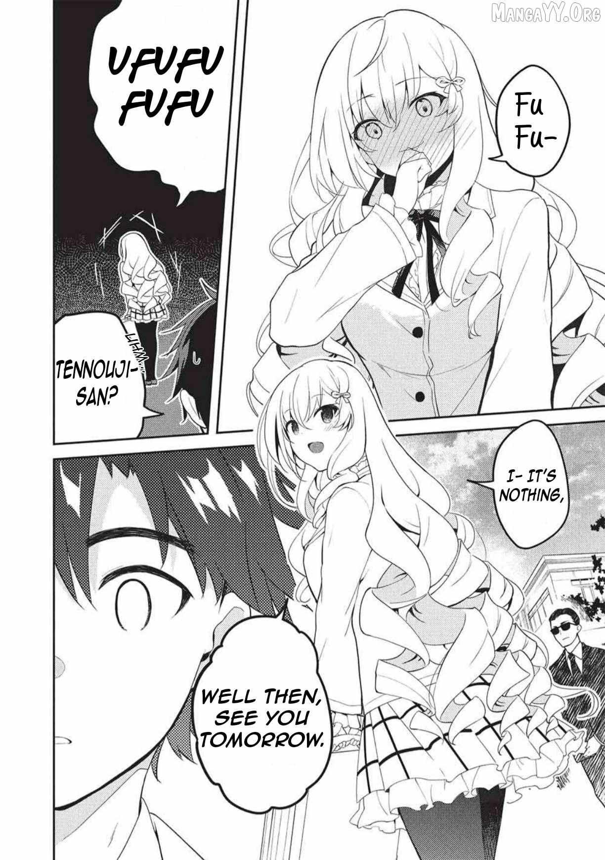 Saijo no Osewa Takane no Hana-darakena Meimon-kou de, Gakuin Ichi no Ojou-sama (Seikatsu Nouryoku Kaimu) wo Kagenagara Osewa suru Koto ni Narimashita Chapter 34 page 9 - 