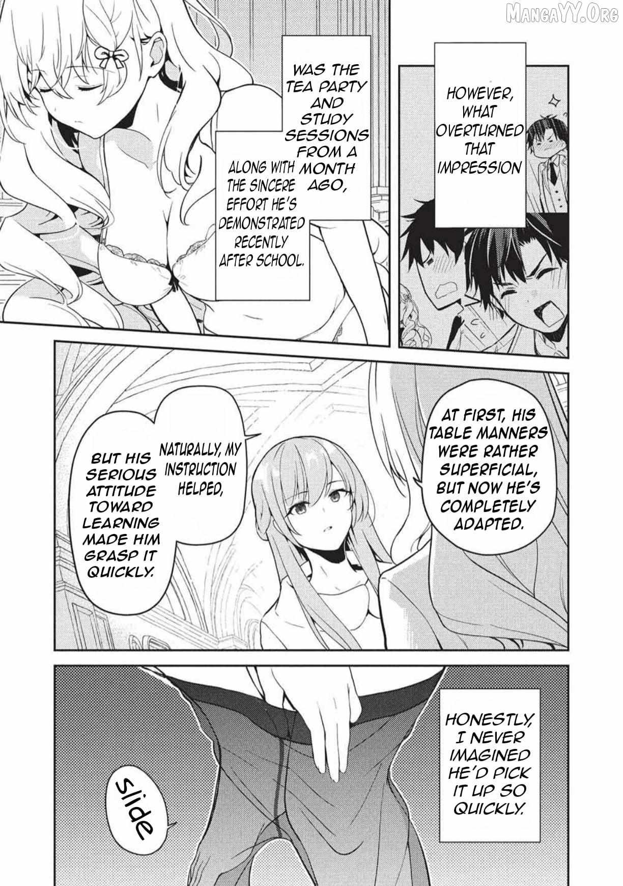 Saijo no Osewa Takane no Hana-darakena Meimon-kou de, Gakuin Ichi no Ojou-sama (Seikatsu Nouryoku Kaimu) wo Kagenagara Osewa suru Koto ni Narimashita Chapter 35 page 17 - 