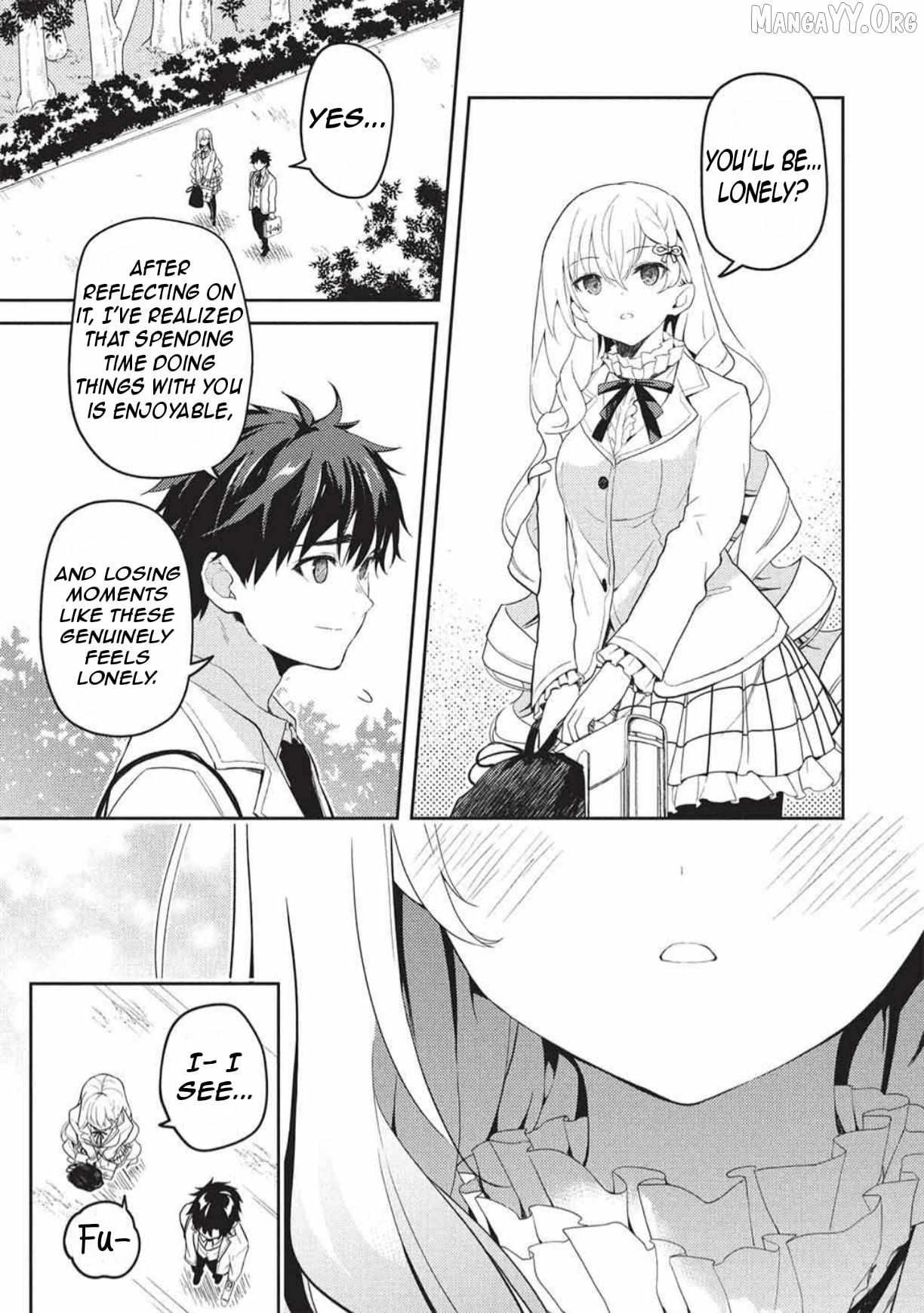 Saijo no Osewa Takane no Hana-darakena Meimon-kou de, Gakuin Ichi no Ojou-sama (Seikatsu Nouryoku Kaimu) wo Kagenagara Osewa suru Koto ni Narimashita Chapter 35 page 9 - 