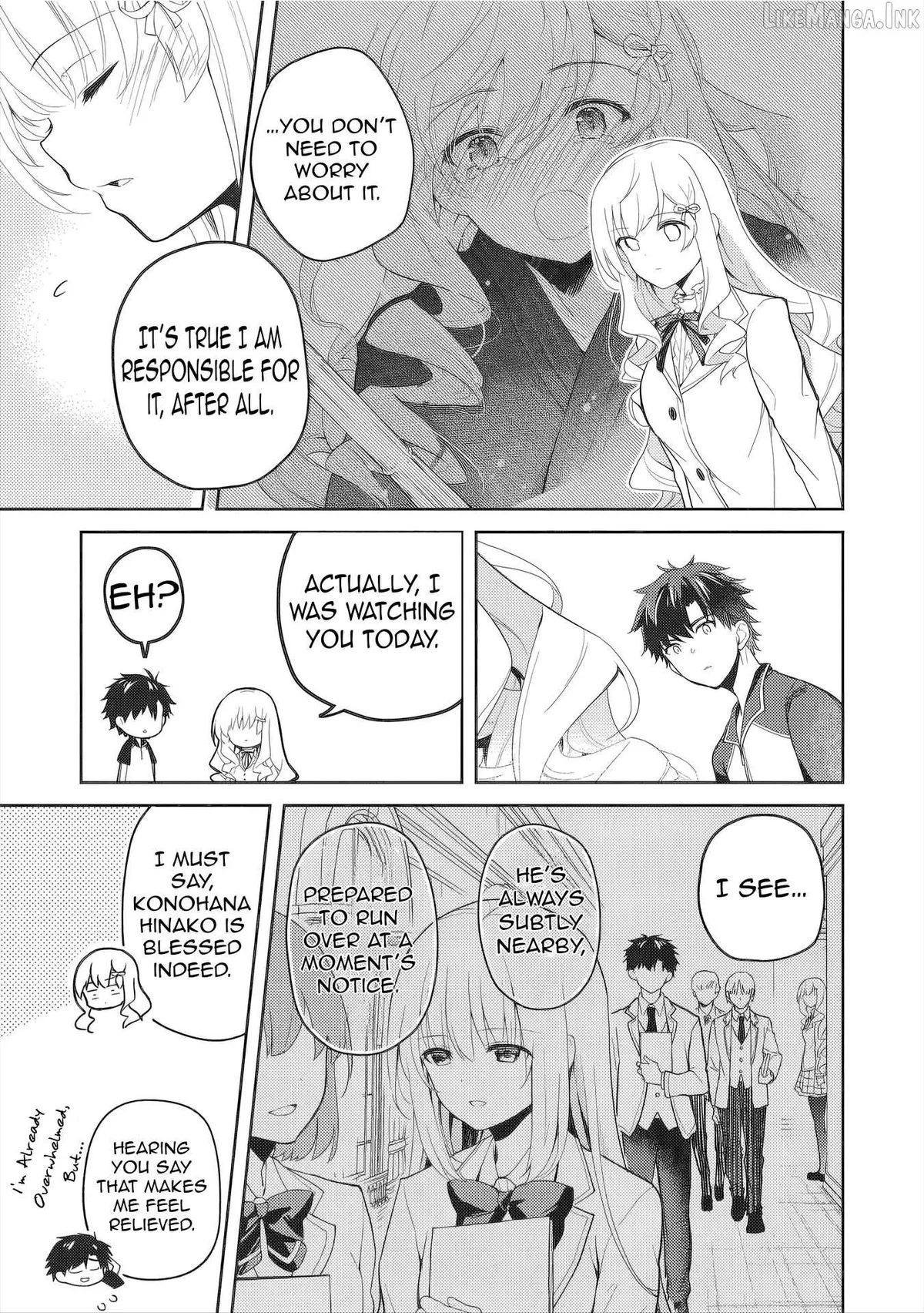 Saijo no Osewa Takane no Hana-darakena Meimon-kou de, Gakuin Ichi no Ojou-sama (Seikatsu Nouryoku Kaimu) wo Kagenagara Osewa suru Koto ni Narimashita Chapter 38 page 14 - 