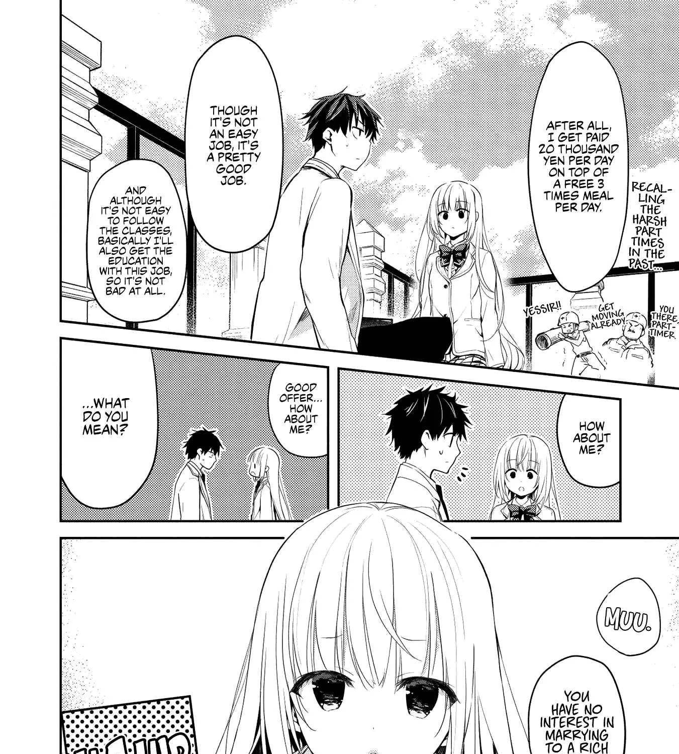 Saijo no Osewa Takane no Hana-darakena Meimon-kou de, Gakuin Ichi no Ojou-sama (Seikatsu Nouryoku Kaimu) wo Kagenagara Osewa suru Koto ni Narimashita Chapter 4 page 16 - 