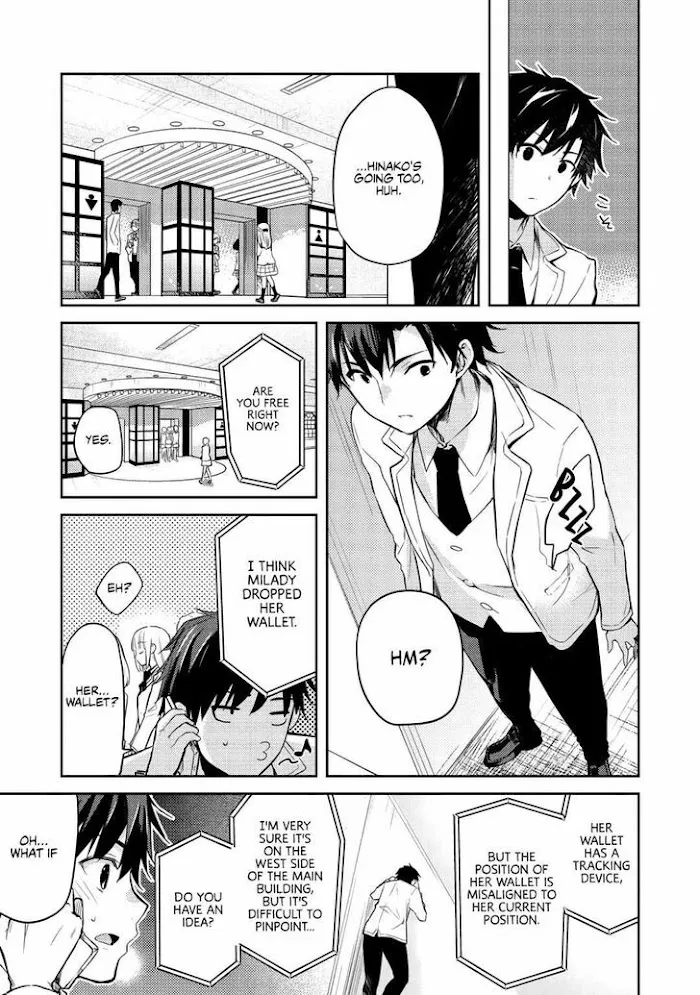 Saijo no Osewa Takane no Hana-darakena Meimon-kou de, Gakuin Ichi no Ojou-sama (Seikatsu Nouryoku Kaimu) wo Kagenagara Osewa suru Koto ni Narimashita Chapter 5 page 3 - 