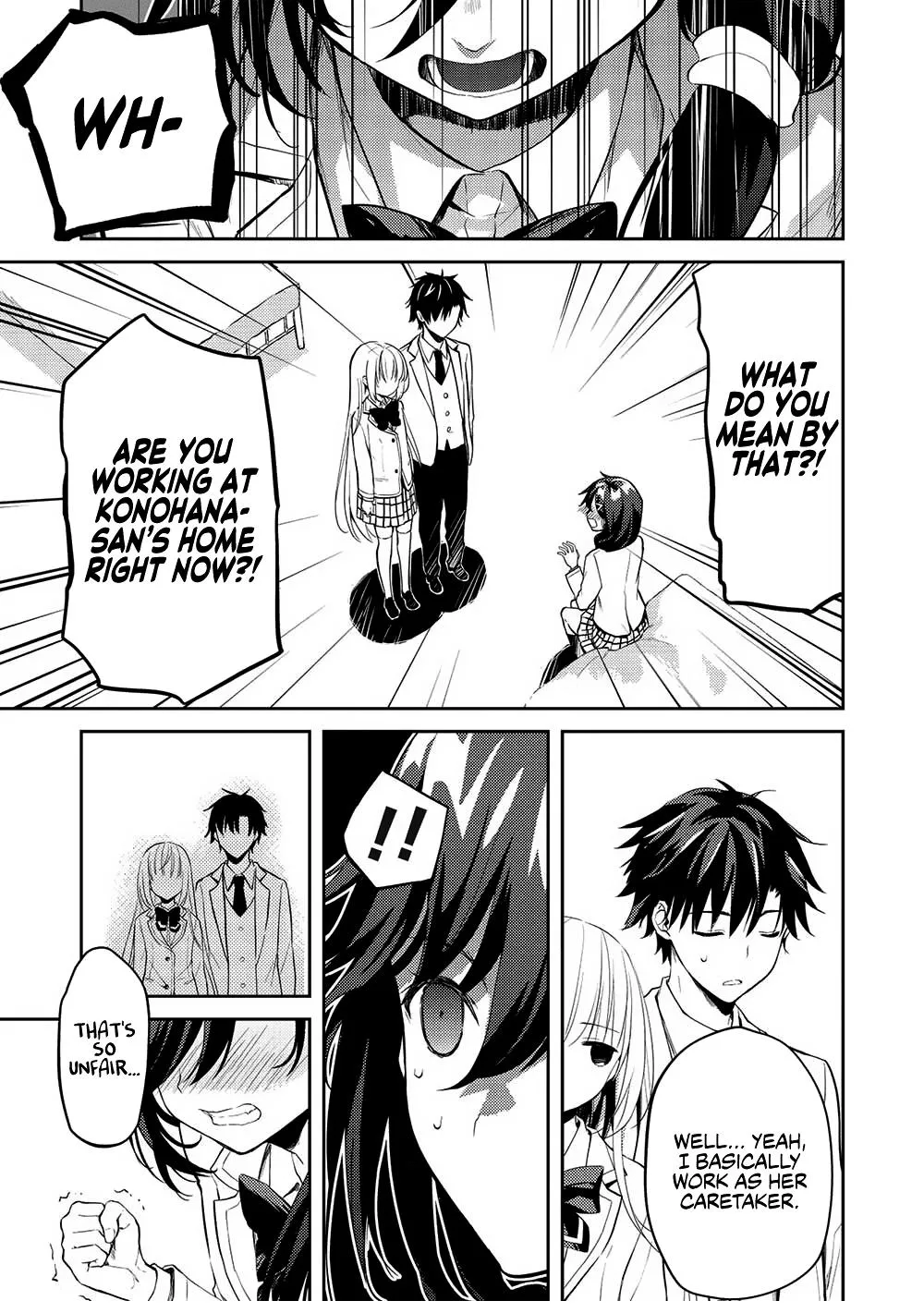 Saijo no Osewa Takane no Hana-darakena Meimon-kou de, Gakuin Ichi no Ojou-sama (Seikatsu Nouryoku Kaimu) wo Kagenagara Osewa suru Koto ni Narimashita Chapter 8 page 7 - 