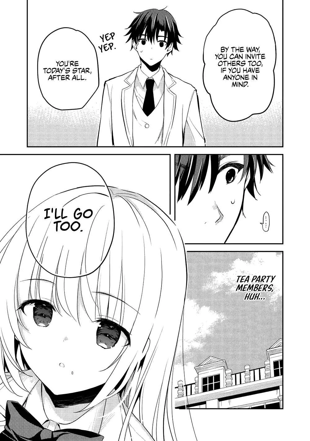 Saijo no Osewa Takane no Hana-darakena Meimon-kou de, Gakuin Ichi no Ojou-sama (Seikatsu Nouryoku Kaimu) wo Kagenagara Osewa suru Koto ni Narimashita Chapter 9 page 7 - 