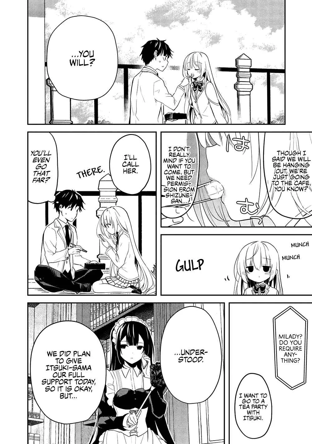 Saijo no Osewa Takane no Hana-darakena Meimon-kou de, Gakuin Ichi no Ojou-sama (Seikatsu Nouryoku Kaimu) wo Kagenagara Osewa suru Koto ni Narimashita Chapter 9 page 8 - 