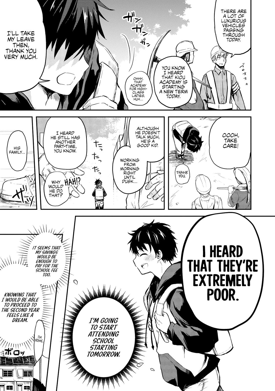 Saijo no Osewa Takane no Hana-darakena Meimon-kou de Chapter 1 page 4 - 