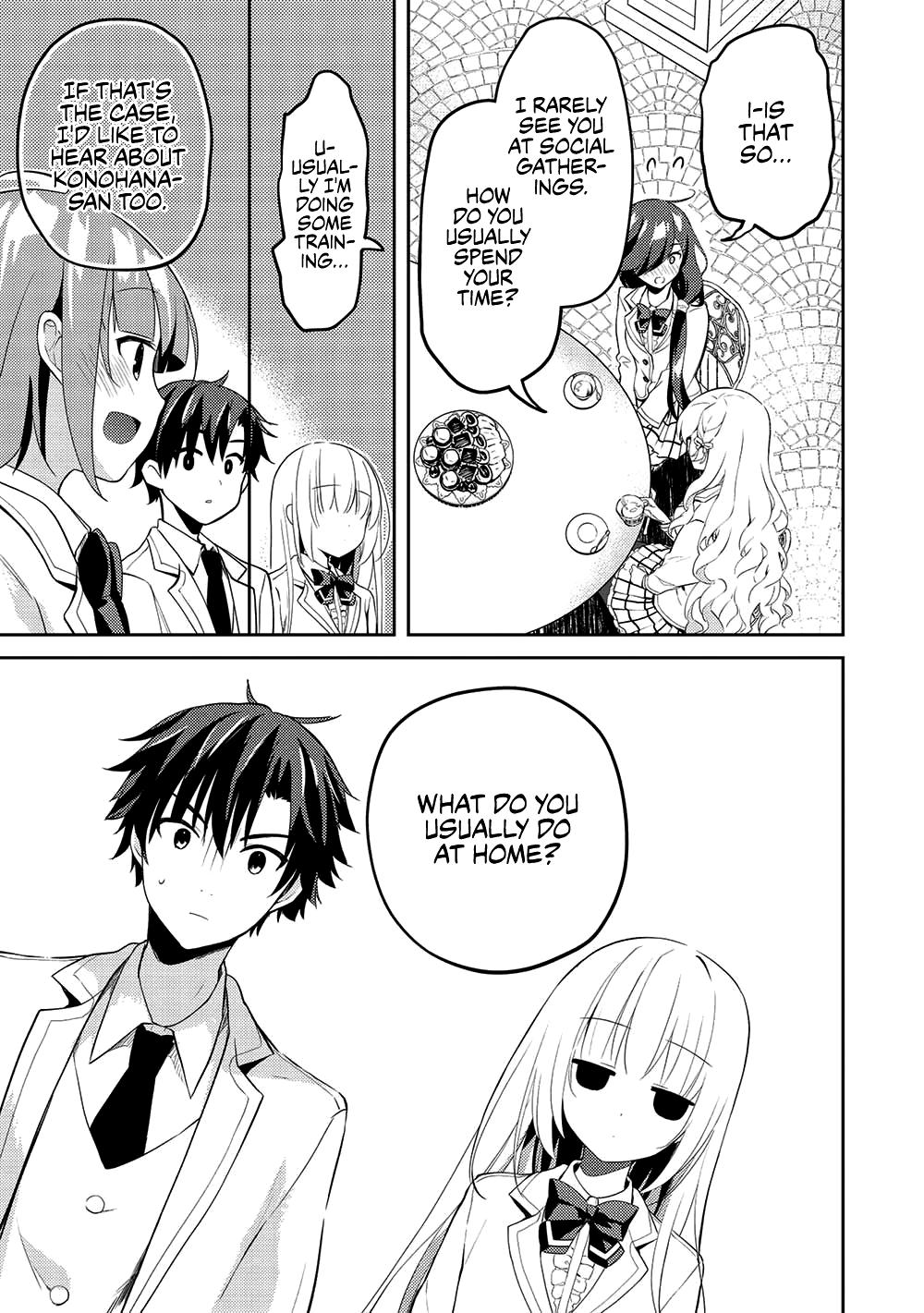 Saijo no Osewa Takane no Hana-darakena Meimon-kou de Chapter 10 page 23 - 