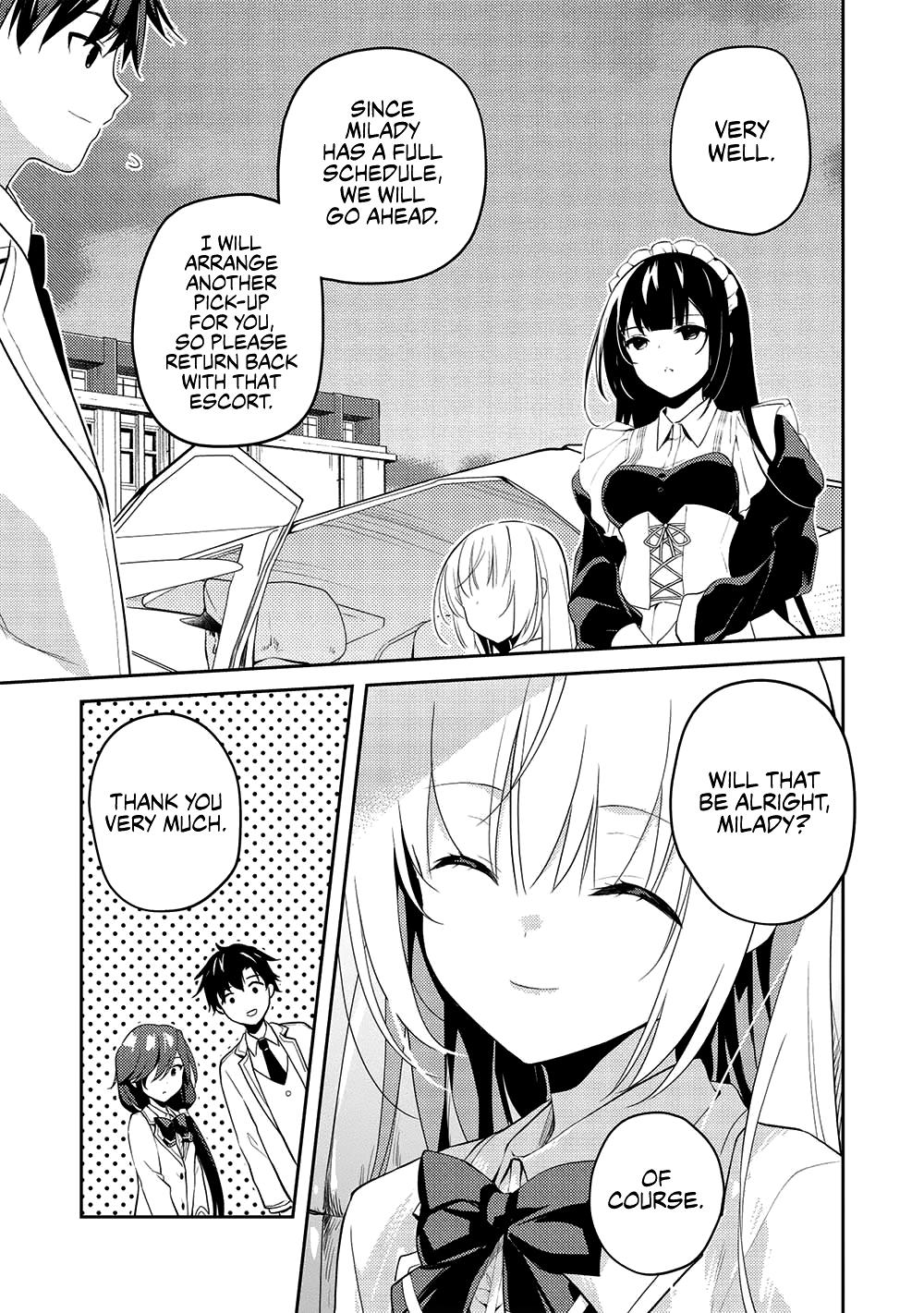 Saijo no Osewa Takane no Hana-darakena Meimon-kou de Chapter 11 page 16 - 