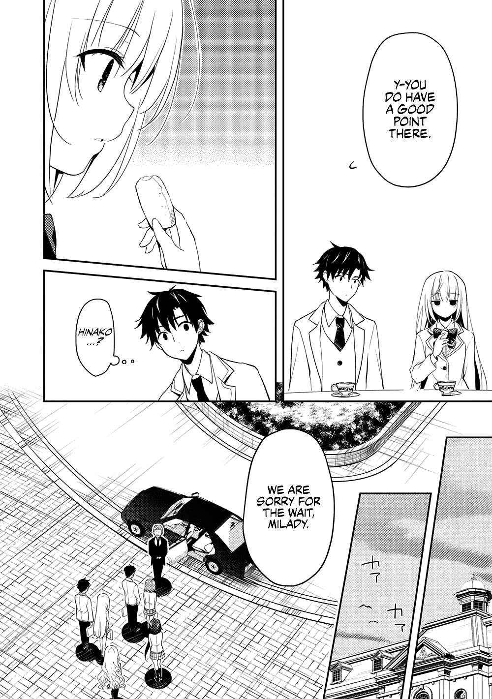 Saijo no Osewa Takane no Hana-darakena Meimon-kou de Chapter 11 page 7 - 