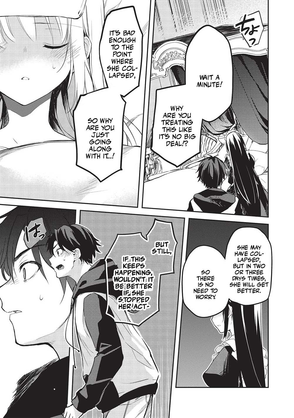 Saijo no Osewa Takane no Hana-darakena Meimon-kou de Chapter 12 page 5 - 